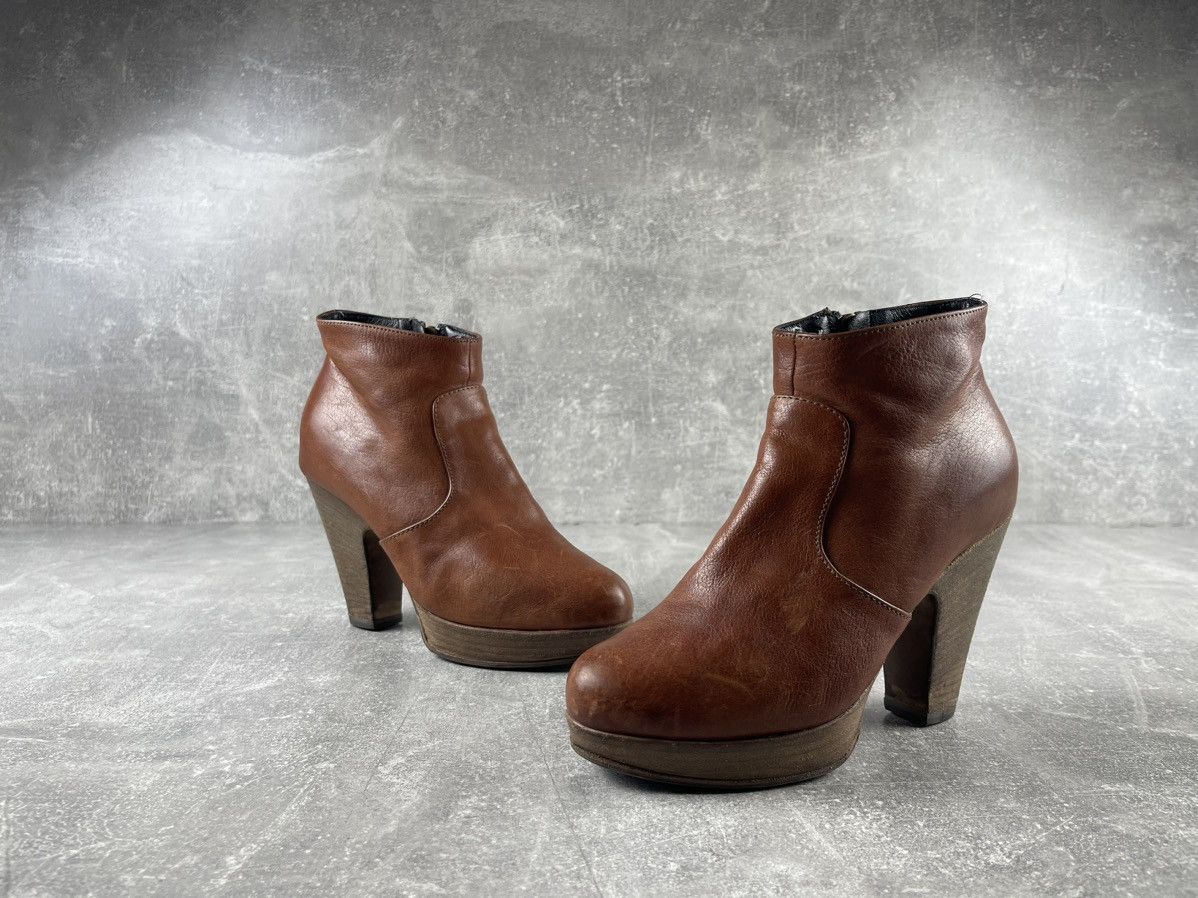Fiorentini + Baker Fiorentini + Baker Artisan Leather Ankle Boots Brown Size US 6 / IT 36 - 4 Thumbnail