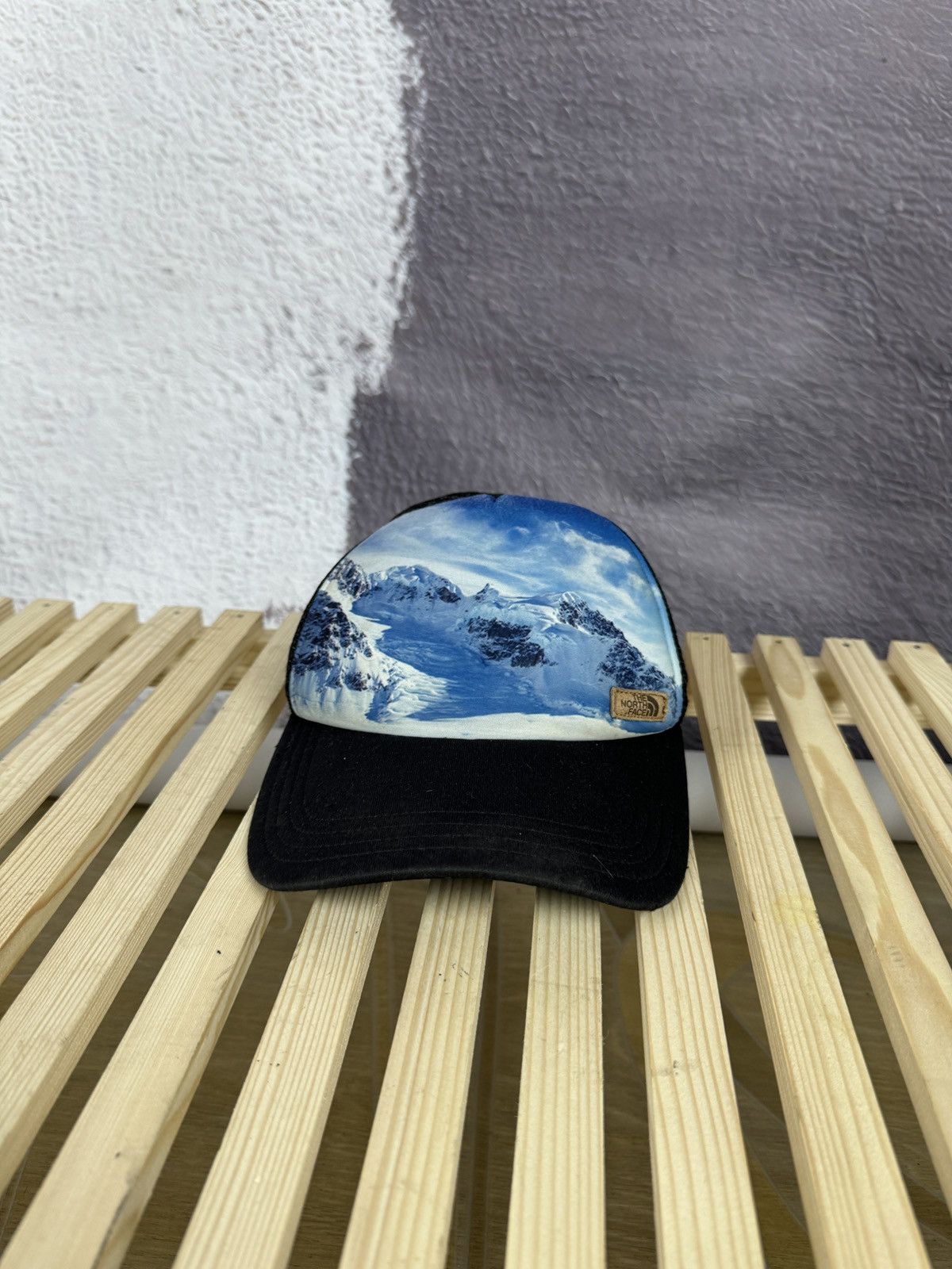 Other The North Face Blue Snow Mountain Peaks Ski Trucker cap Size ONE SIZE - 2 Thumbnail
