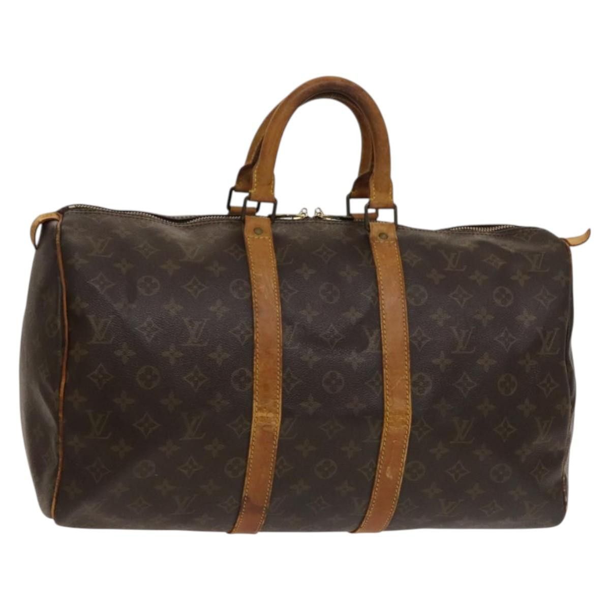 Louis Vuitton LOUIS VUITTON Monogram Keepall 45 Boston Bag M41428 Size ONE SIZE - 1 Thumbnail