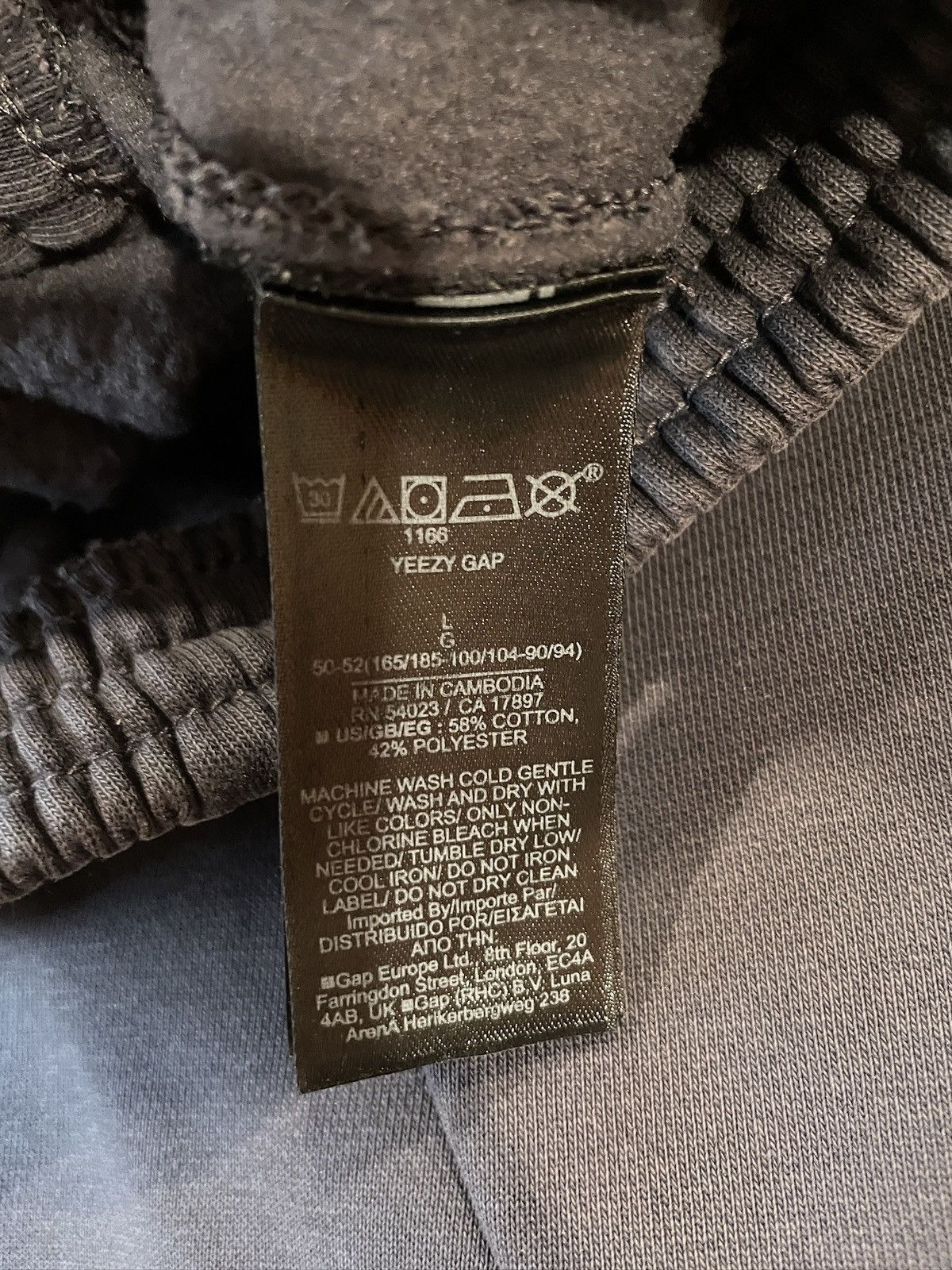 Balenciaga × Gap × Kanye West Yeezy Gap Sweatsuit Size US L / EU 52-54 / 3 - 6 Thumbnail