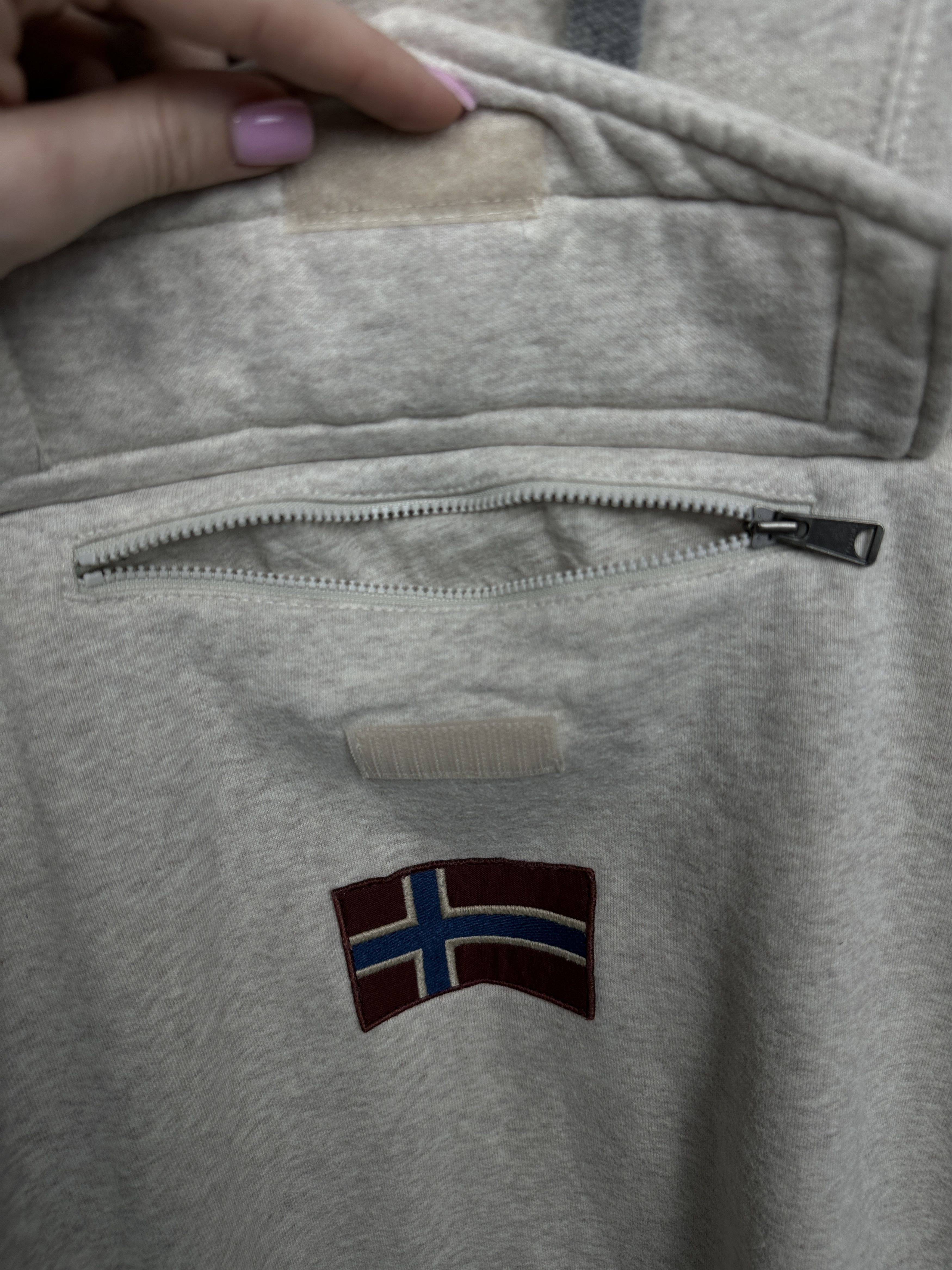 Napapijri Napapijri Mens Big Logo Hoodie Size US S / EU 44-46 / 1 - 4 Thumbnail