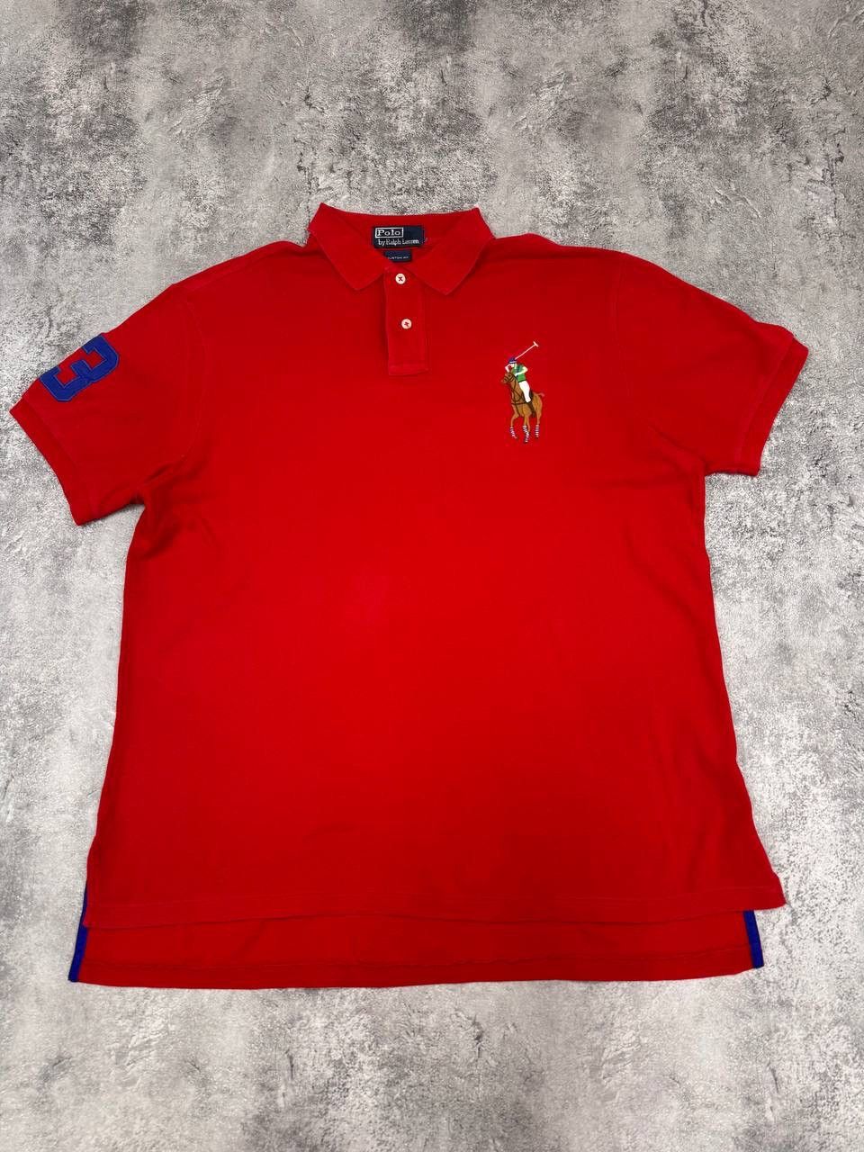 Polo Ralph Lauren Polo Ralph Lauren Men Polo Shirt Red Size XL Size US XL / EU 56 / 4 - 1 Thumbnail