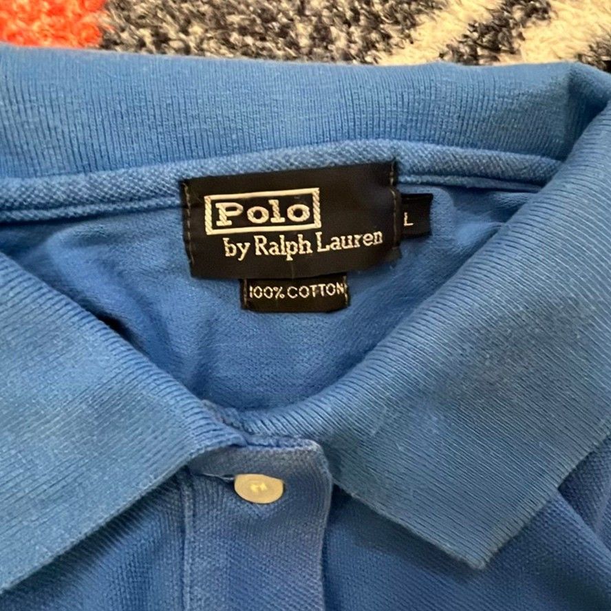 Japanese Brand Polo by Ralph Lauren Blue Polo Shirt – Size L – 100% Cotton Size US L / EU 52-54 / 3 - 2 Thumbnail