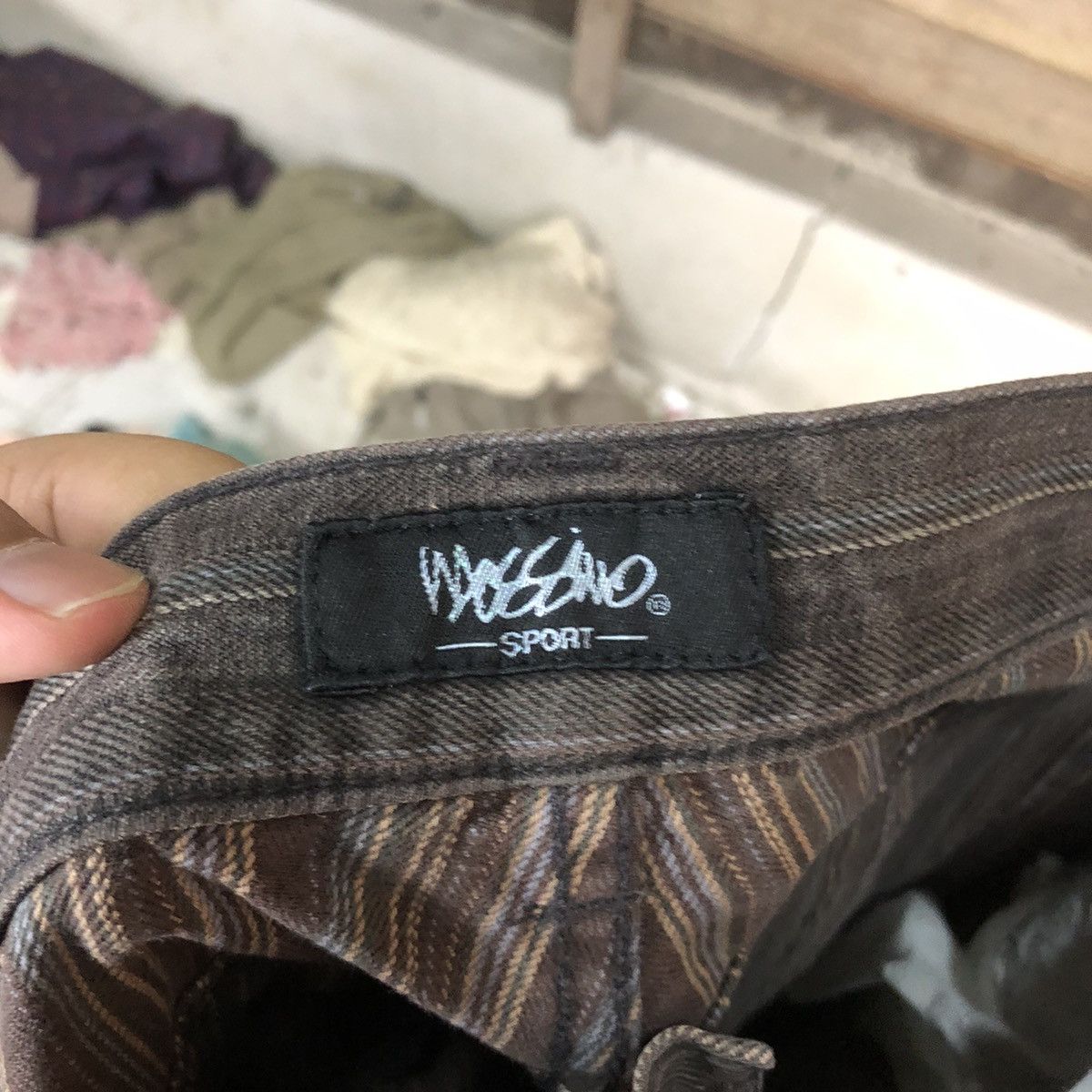 Mossimo DL Mossimo stripe vintage faded Casual Pants #S2785 Size US 28 / EU 44 - 16 Thumbnail