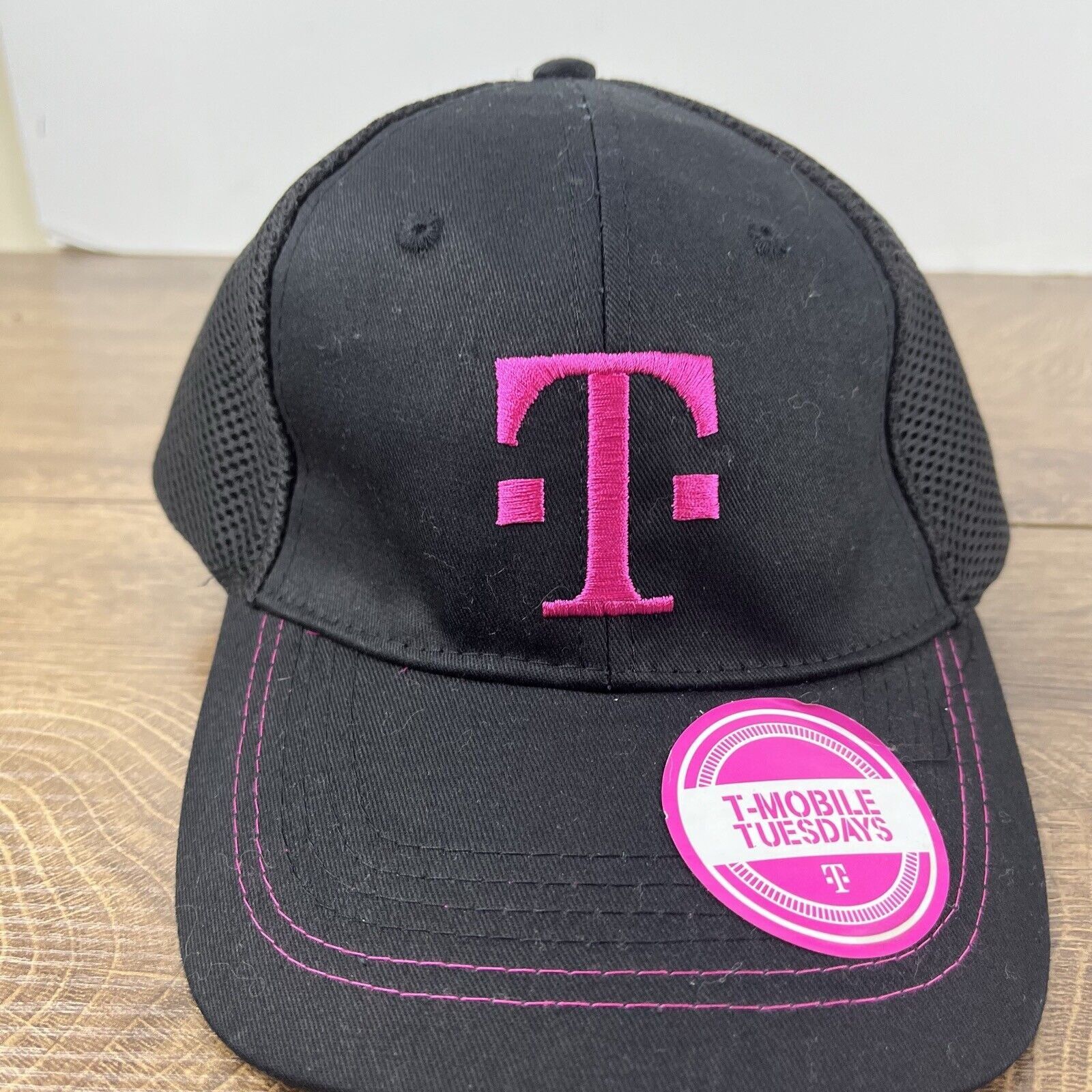 Other T Mobile Baseball Hat Cap T Mobile Hat Black Adjustable Hat Size ONE SIZE - 6 Thumbnail