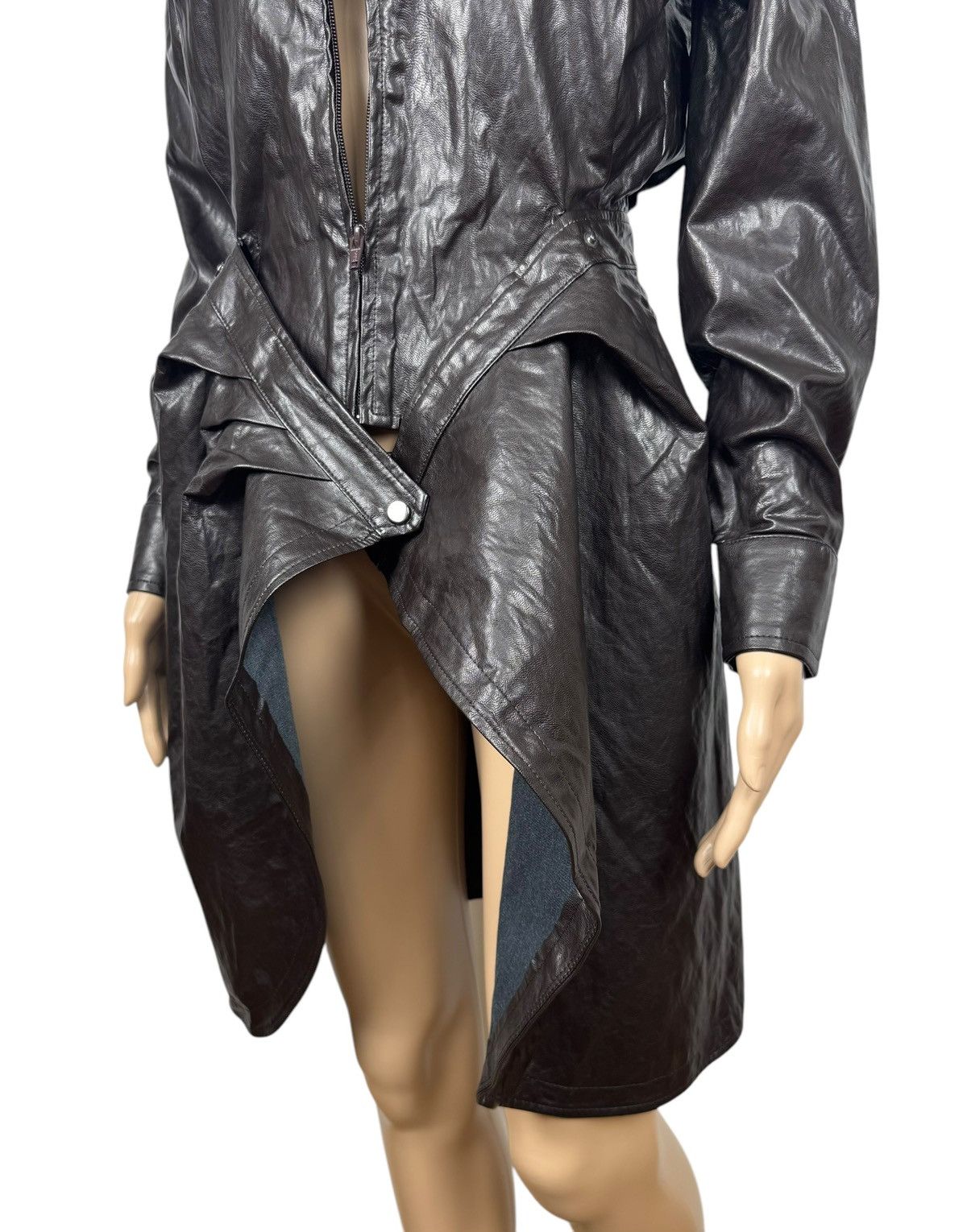 ba&sh Ba&sh Robe Sophia Marron Dress Viscose Collared size 0 XS Size XS / US 0-2 / IT 36-38 - 14 Thumbnail