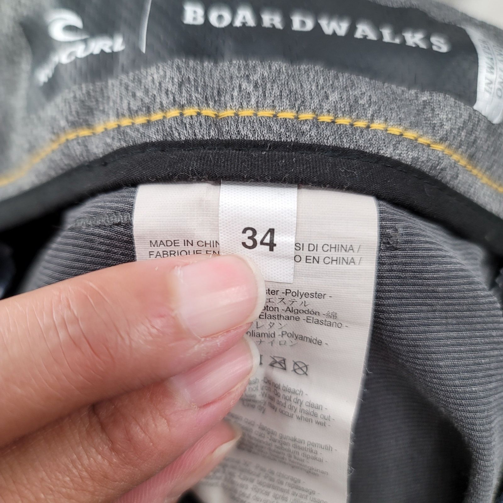 Rip Curl Rip Curl Men's Hybrid Shorts Size 34 "Boardwalks" Size US 34 / EU 50 - 3 Thumbnail