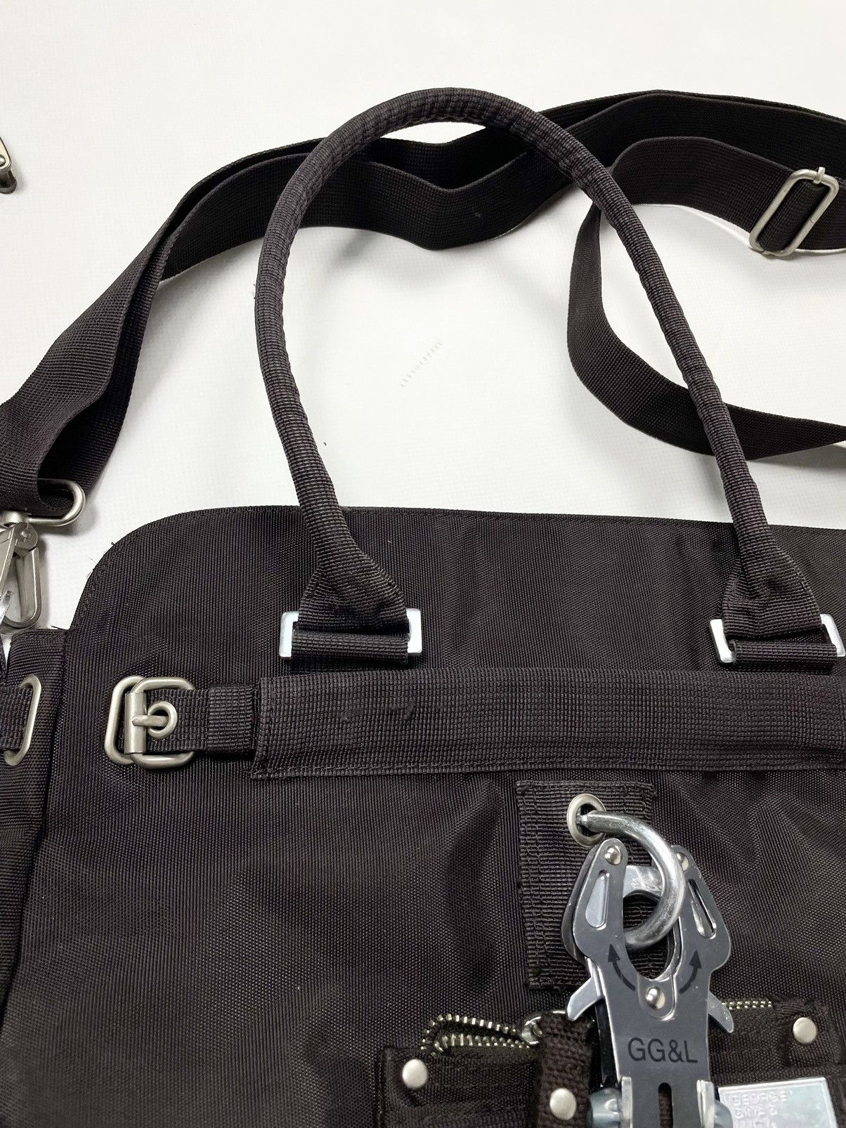 Japanese Brand George Gina & Lucy Grace Brown Alyx Carabiner Bag Y2K GGL Size ONE SIZE - 5 Thumbnail