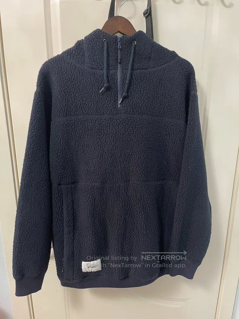 Wtaps Wtaps Pile fleece half zip hoodie Size US M / EU 48-50 / 2 - 1 Thumbnail