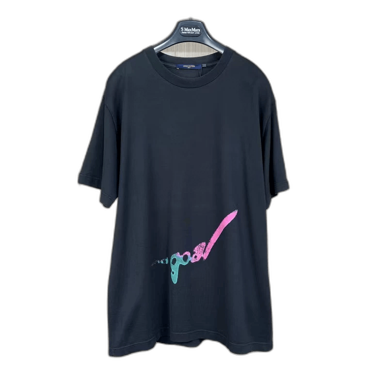 Louis Vuitton Neon Print Short Sleeve Shirt-yf