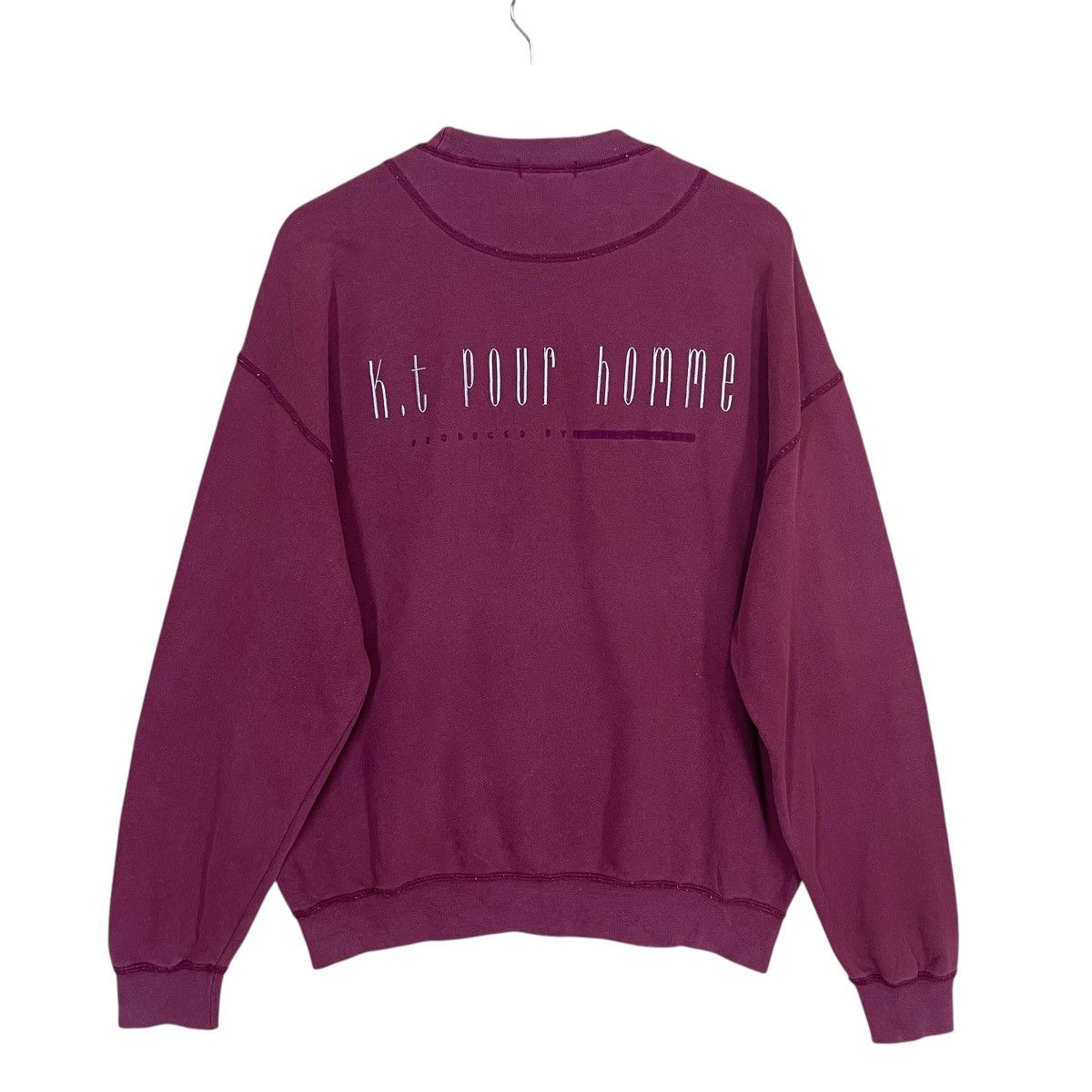 Japanese Brand Kt Pour Homme by Five Foxes Co Ltd Crewneck Sweatshirt Size US L / EU 52-54 / 3 - 1 Thumbnail