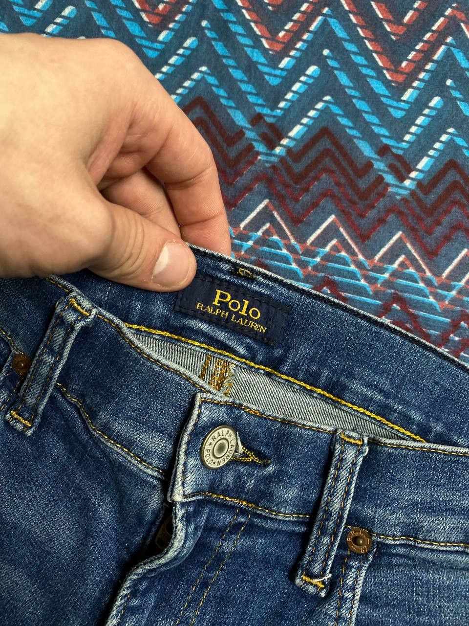 Polo Ralph Lauren × RRL Ralph Lauren × Vintage VINTAGE POLO RALPH LAUREN LOW RISE FLARED JEANS Size 27" / US 4 / IT 40 - 8 Thumbnail