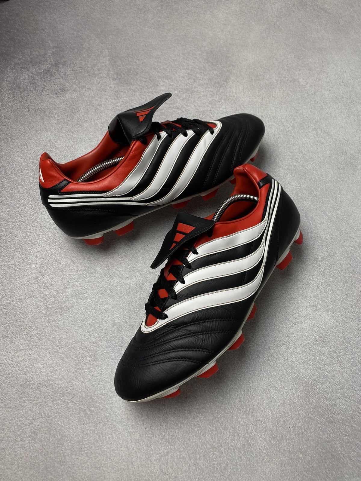 Vintage 🖤❤️ Vintage Adidas Predator TRX Firm Ground Soccer cleats Size US 12.5 / EU 45-46 - 2 Thumbnail
