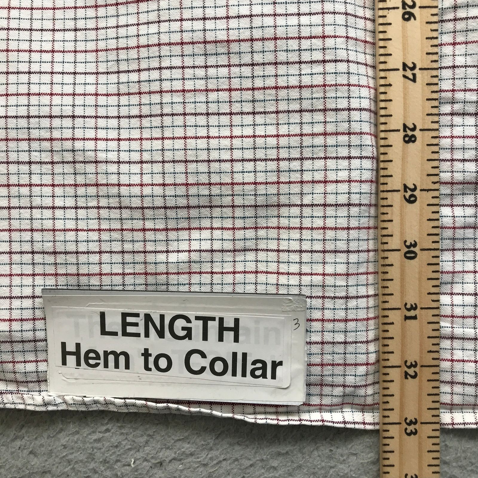 Other Woolrich Button Down Shirt Men's 2XL Check White Red Maroon Size US XXL / EU 58 / 5 - 6 Thumbnail