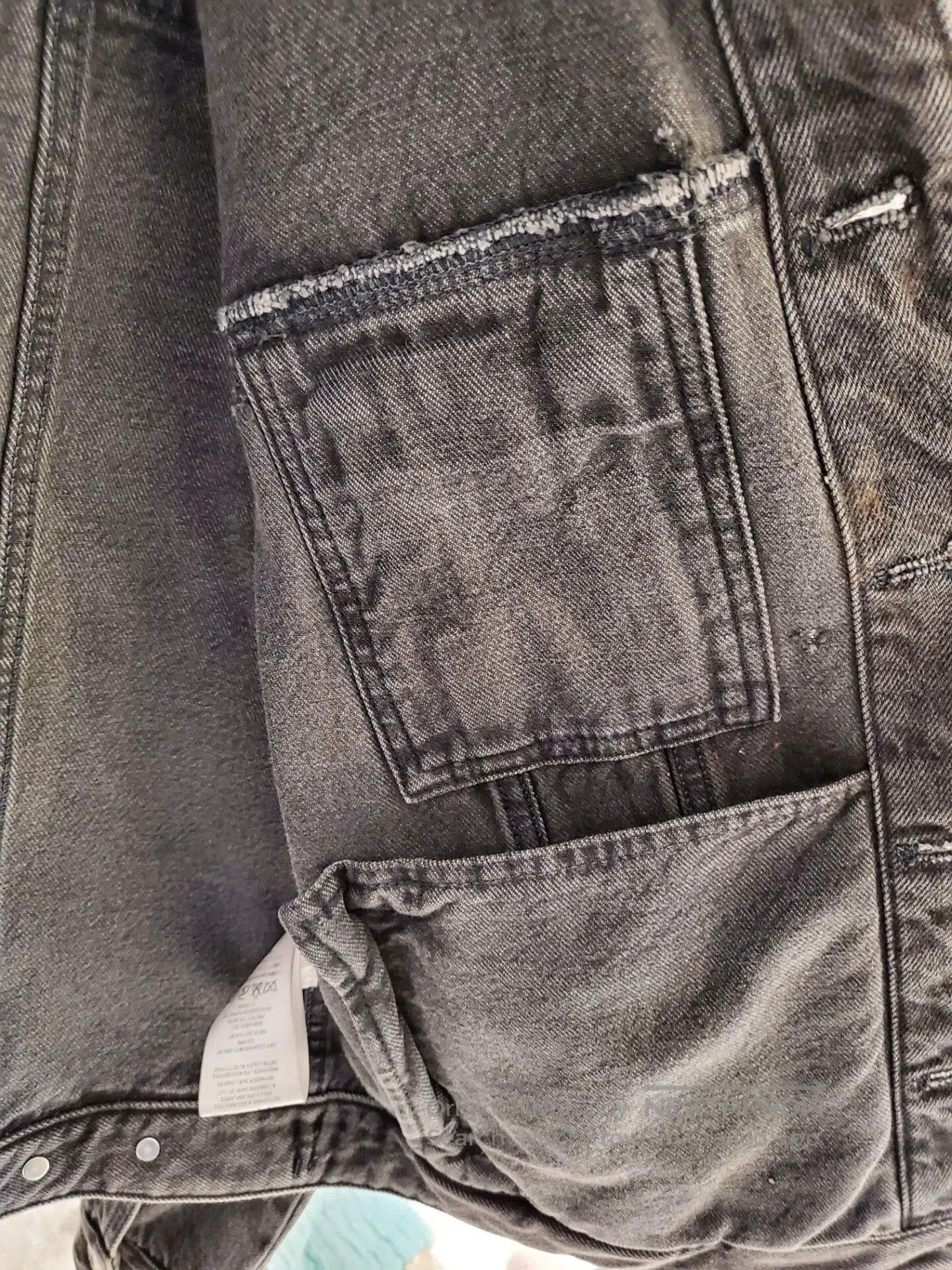 Givenchy Givenchy Gray Distressed Denim Jacket. Size US M / EU 48-50 / 2 - 3 Thumbnail