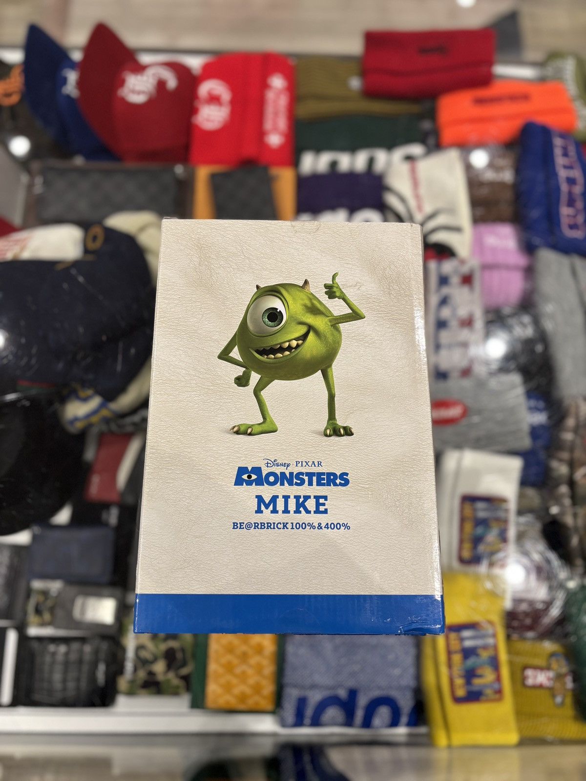 Other Bearbrick Disney Pixar Monster, Inc. Mike 100% & 400% Set Size ONE SIZE - 5 Thumbnail