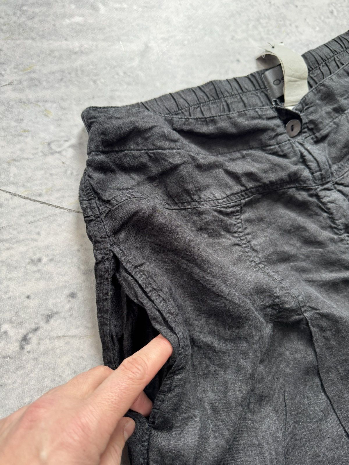 Designer × Japanese Brand × OSKA Oska vintage designer linen pants unisex Size 34" / US 12 / IT 48 - 7 Thumbnail
