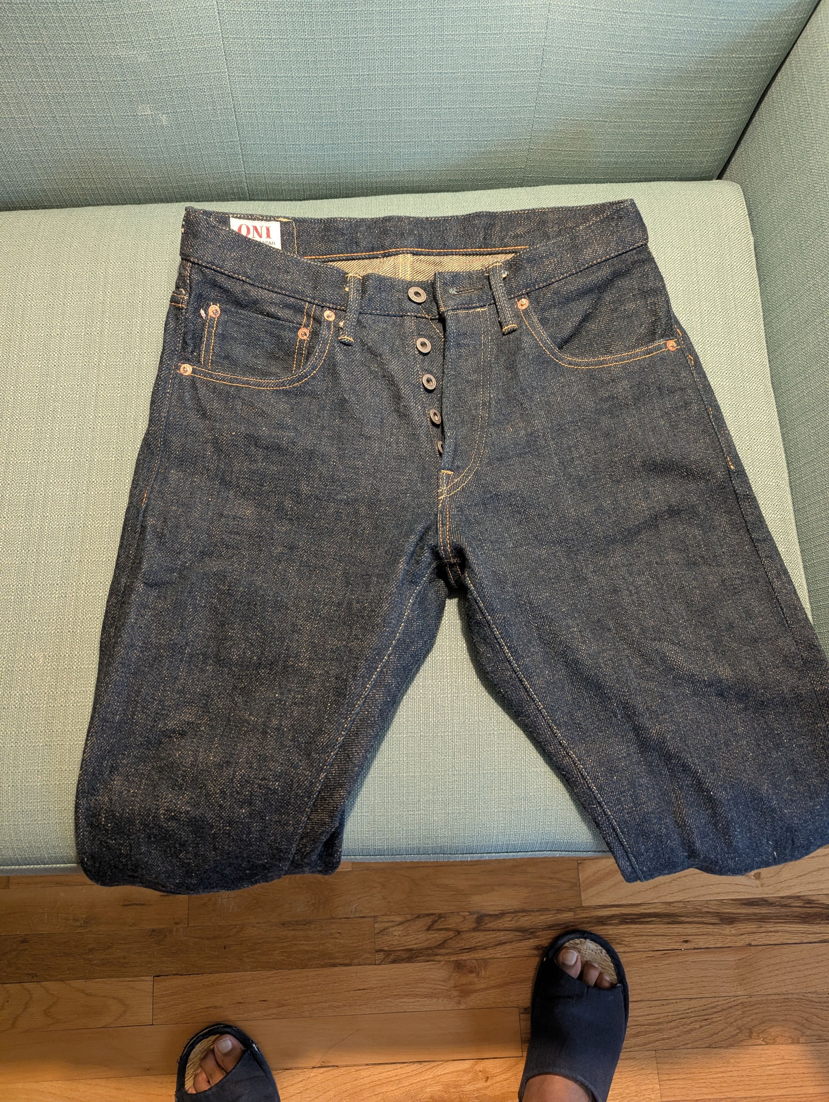 Oni ONI Oni 679ZR Secret Denim 20oz Size US 29 - 1 Thumbnail