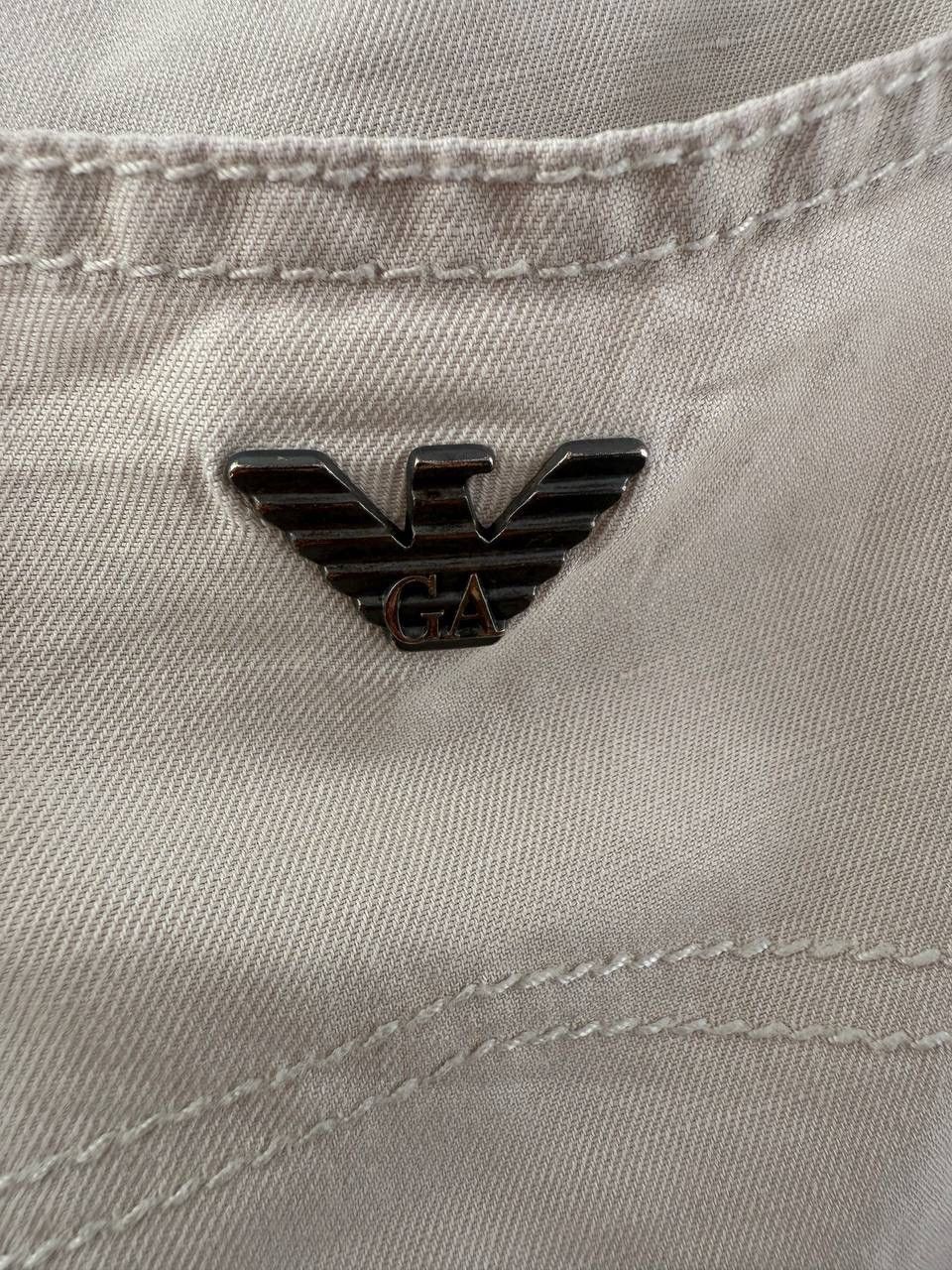 Armani Vintage Armani Jeans Linen inside pants Size US 31 - 10 Thumbnail
