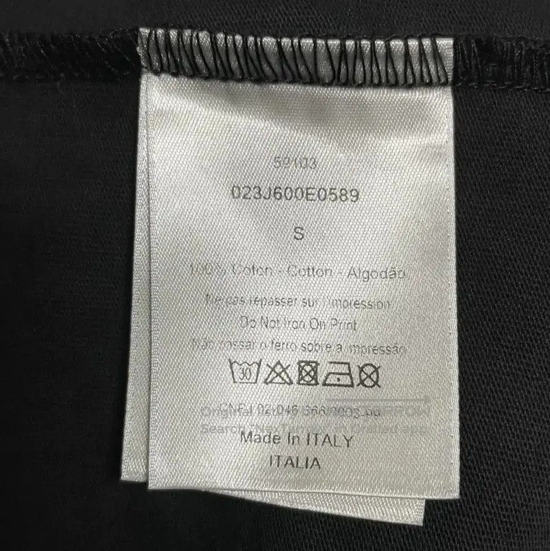 Dior Dior Summer Black Cotton Men's T-Shirt . Size US S / EU 44-46 / 1 - 5 Thumbnail