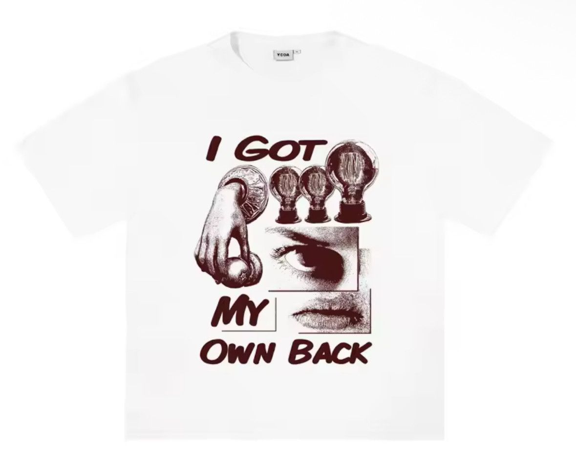 Japanese Brand Korean Harajuku Vintage I Got My Own Back Graphic T-Shirt Size US S / EU 44-46 / 1 - 2 Thumbnail