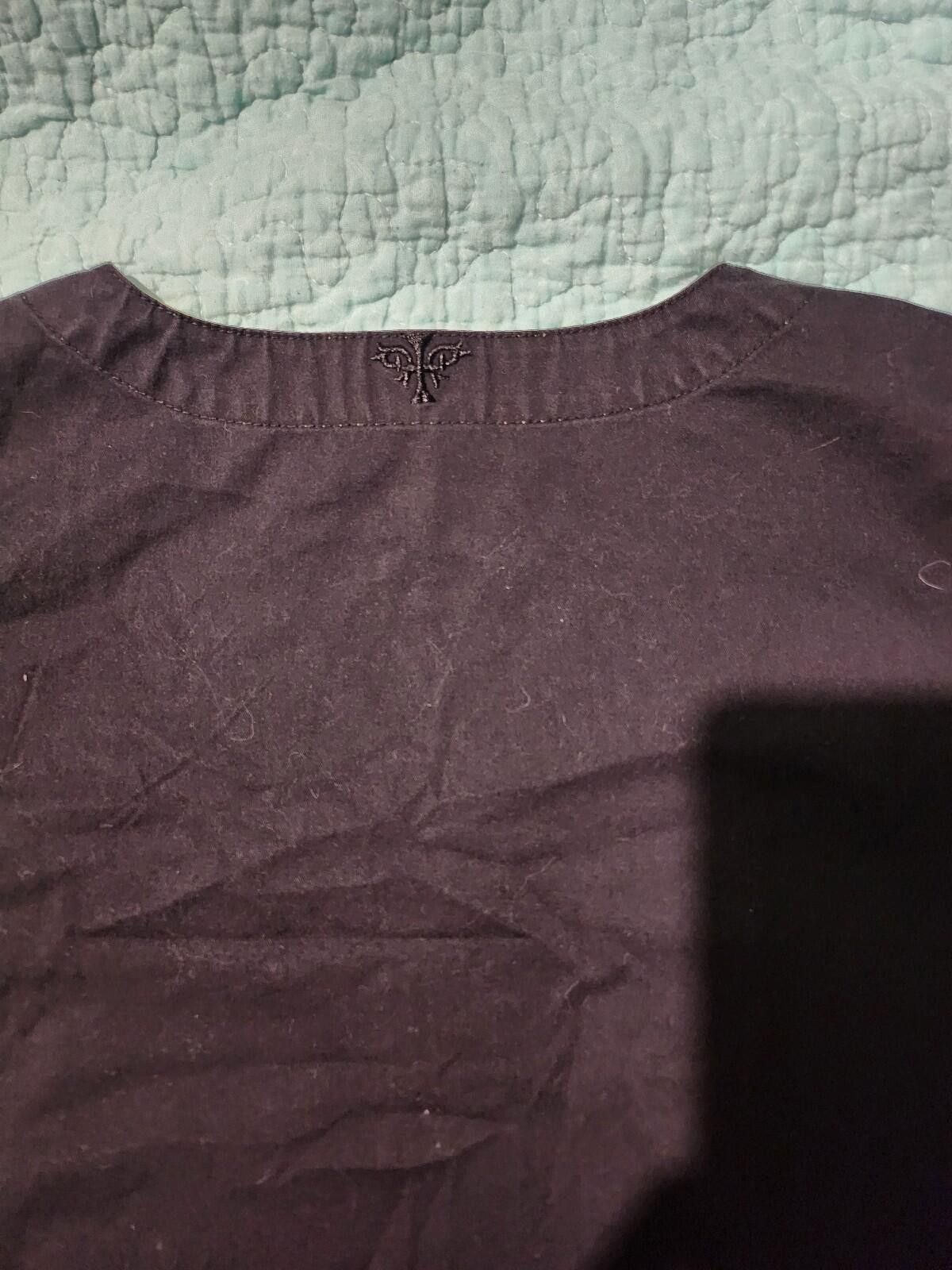 Other Black scrub top size small Size ONE SIZE - 5 Thumbnail