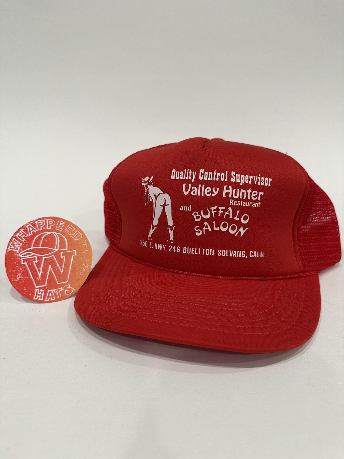 Vintage Vintage Buffalo Saloon Trucker Snapback Size ONE SIZE - 1 Thumbnail