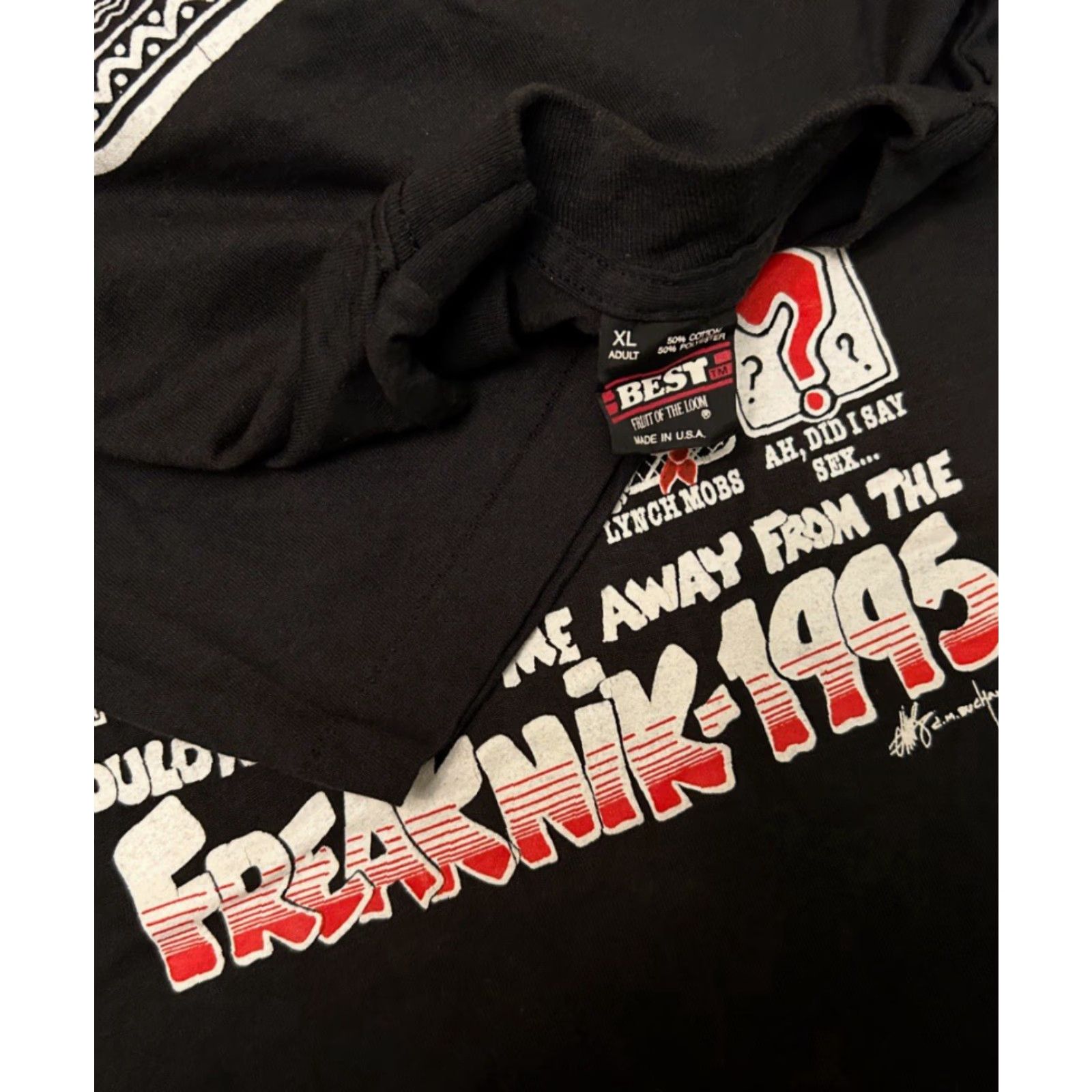 Vintage VINTAGE 90s Atlanta Freaknik 1995 ATL Freaknic VTG Shirt Mens XL Rap Tee 1990s Size US XL / EU 56 / 4 - 3 Thumbnail