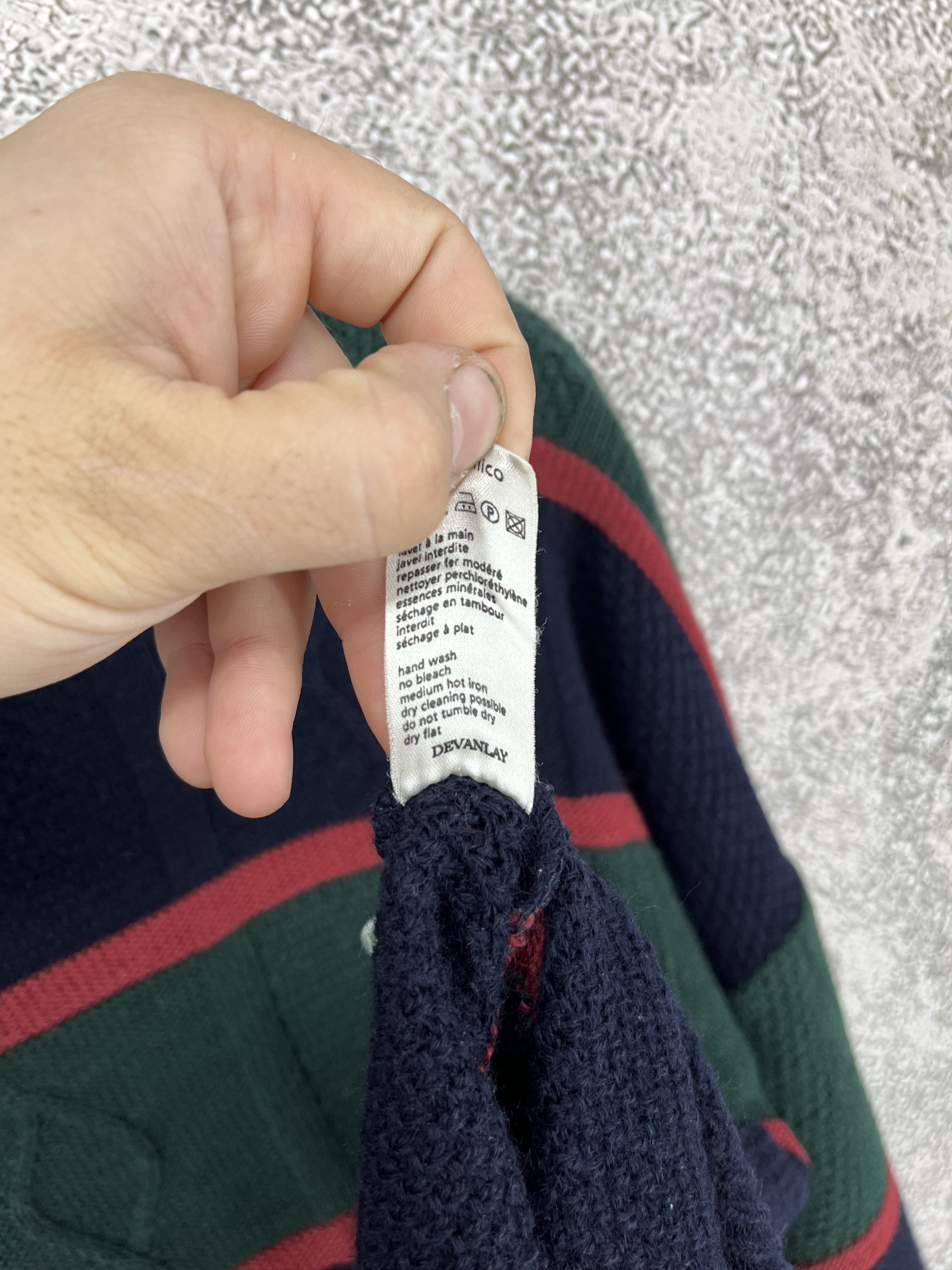 Lacoste Vintage 90S Chemise Lacoste Knitted Sweatshirt Size US M / EU 48-50 / 2 - 9 Thumbnail