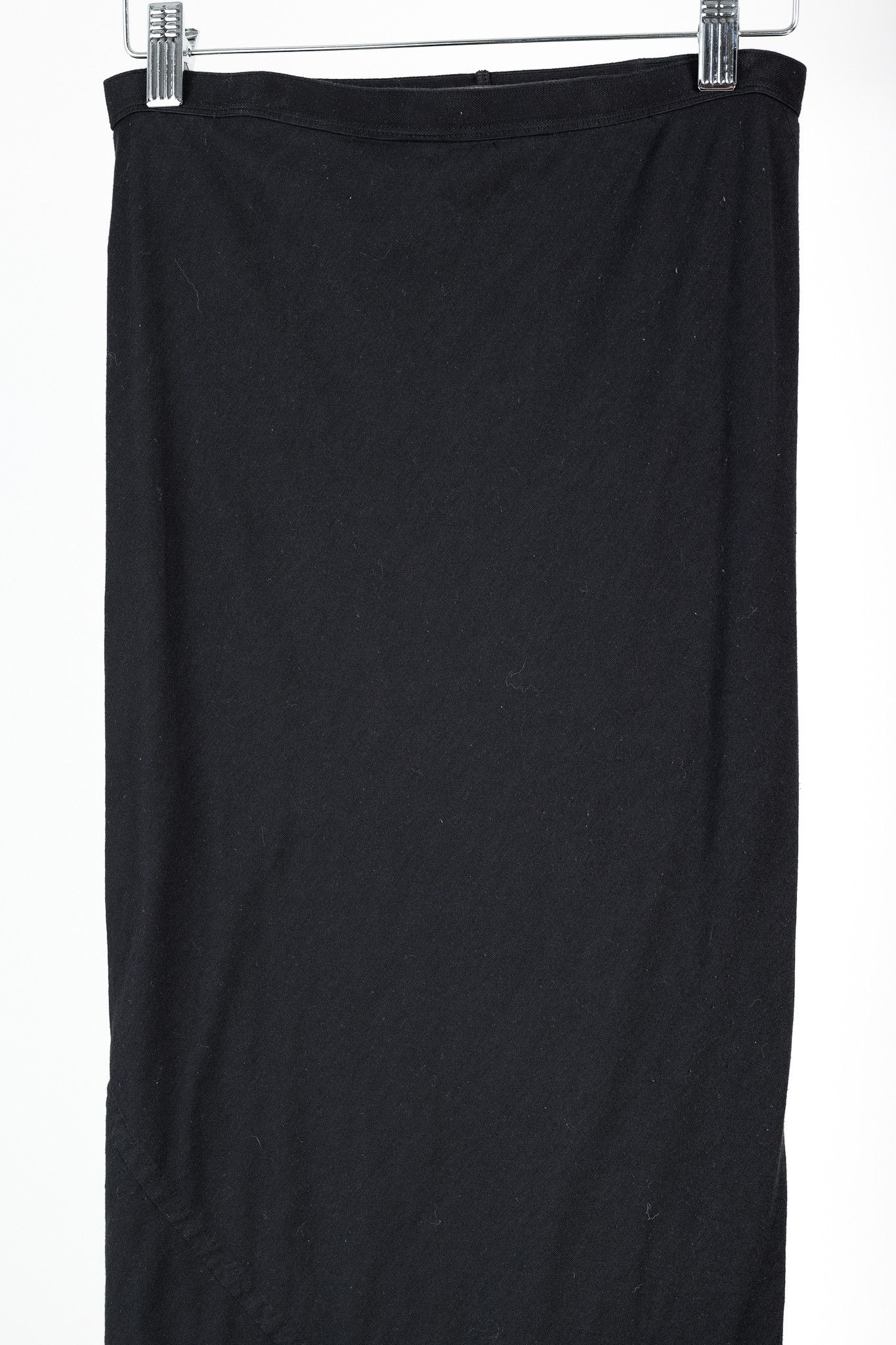 Rick Owens Lilies Rick Owens Vintage Lilies Black Jersey Column Skirt Size 27" / US 4 / IT 40 - 3 Thumbnail