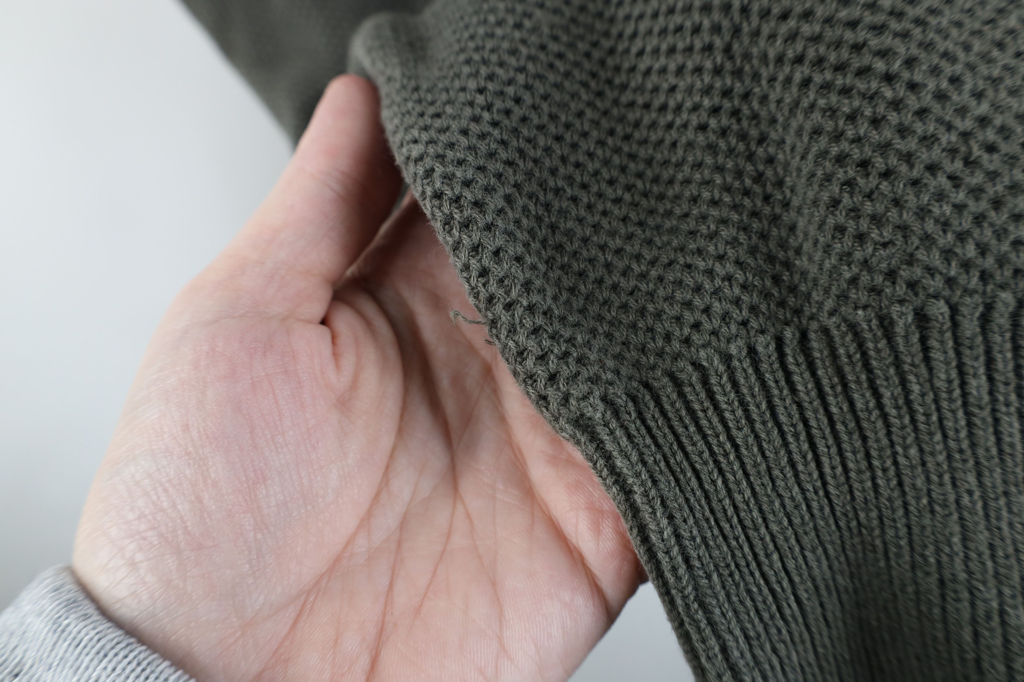 Nautica × Vintage Vintage 90s Nautica Lightweight Cotton Thermal Knit Sweater Size US M / EU 48-50 / 2 - 7 Thumbnail