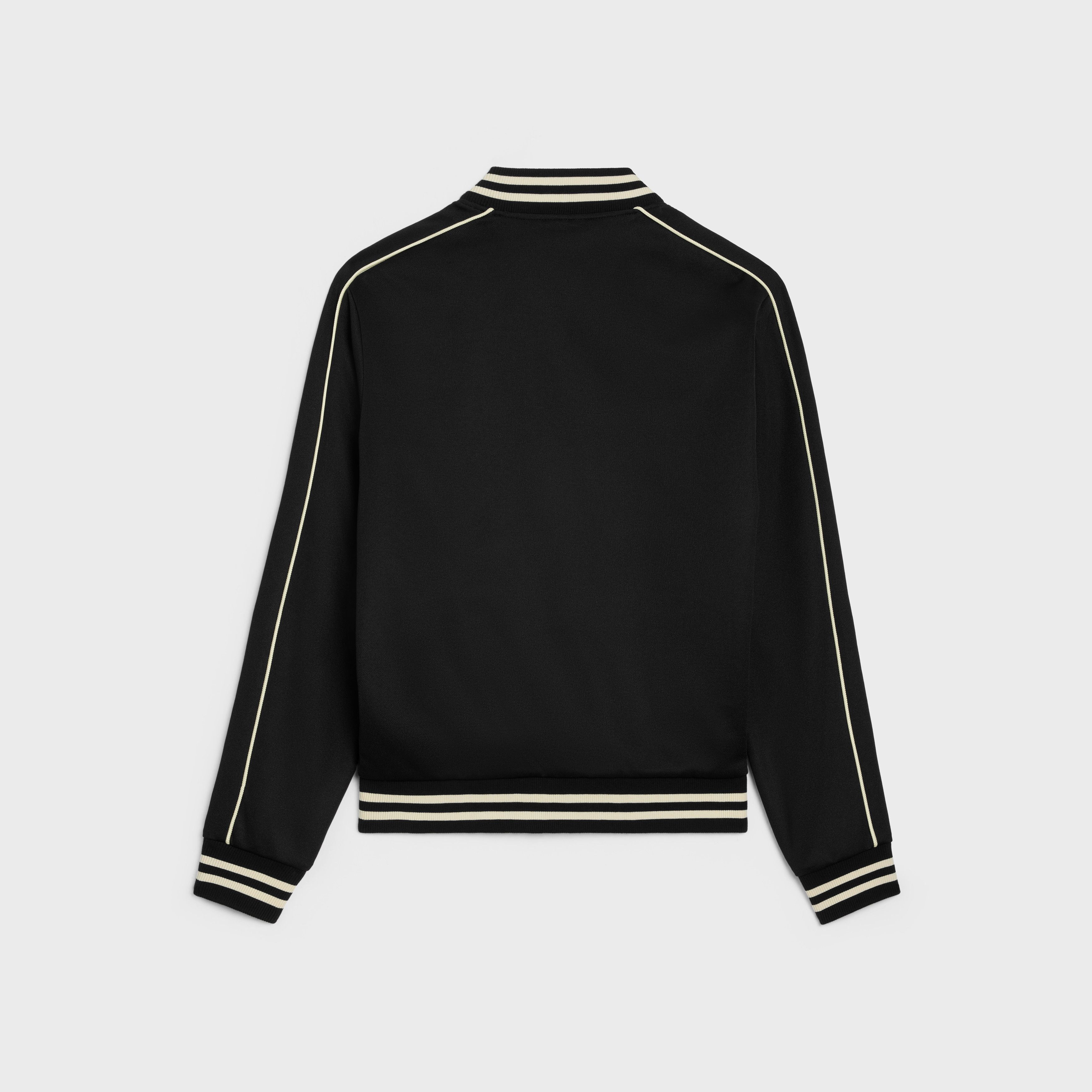 Celine o1bcso1str0925 2Y83C021W Teddy Jacket in Black/White Size US XL / EU 56 / 4 - 2 Thumbnail