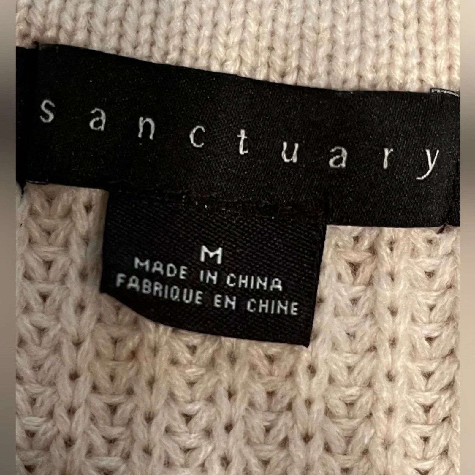 Sanctuary Sanctuary Austin stitch sweater, size Medium Size M / US 6-8 / IT 42-44 - 3 Thumbnail