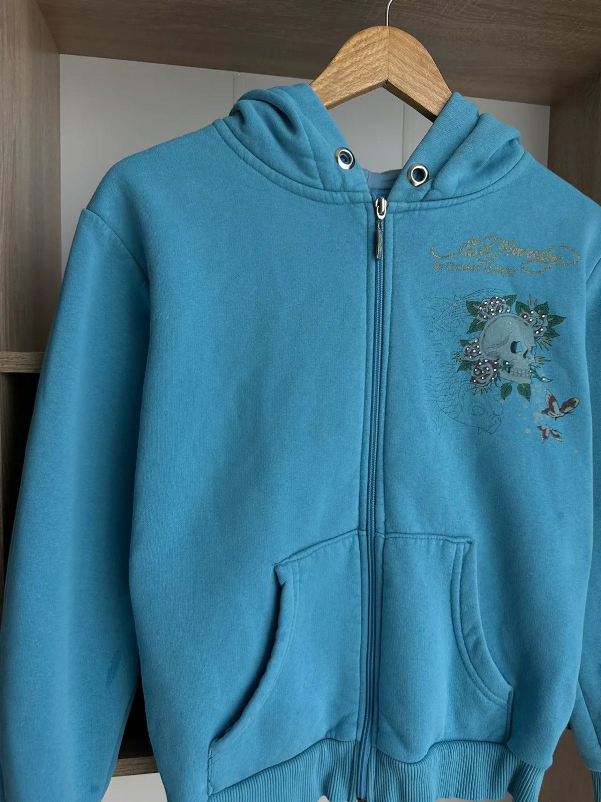 Vintage Ed Hardy Christian Audigier Hoodie