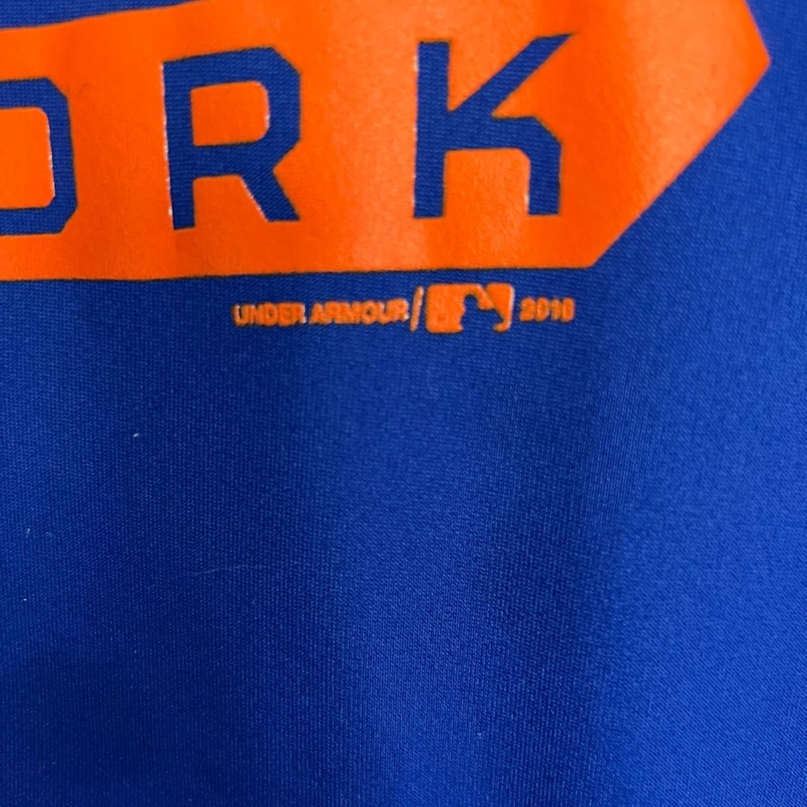 Under Armour Mens Under Armour New York Mets Hoodie Blue Orange XL 2016 Size US XL / EU 56 / 4 - 4 Thumbnail