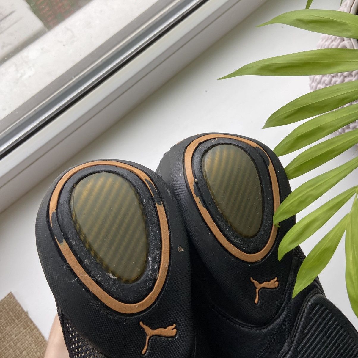 Puma 📌 Y2K Vintage Puma Speedcat Low Top Black Leather Sneakers Size US 11.5 / EU 44-45 - 9 Thumbnail