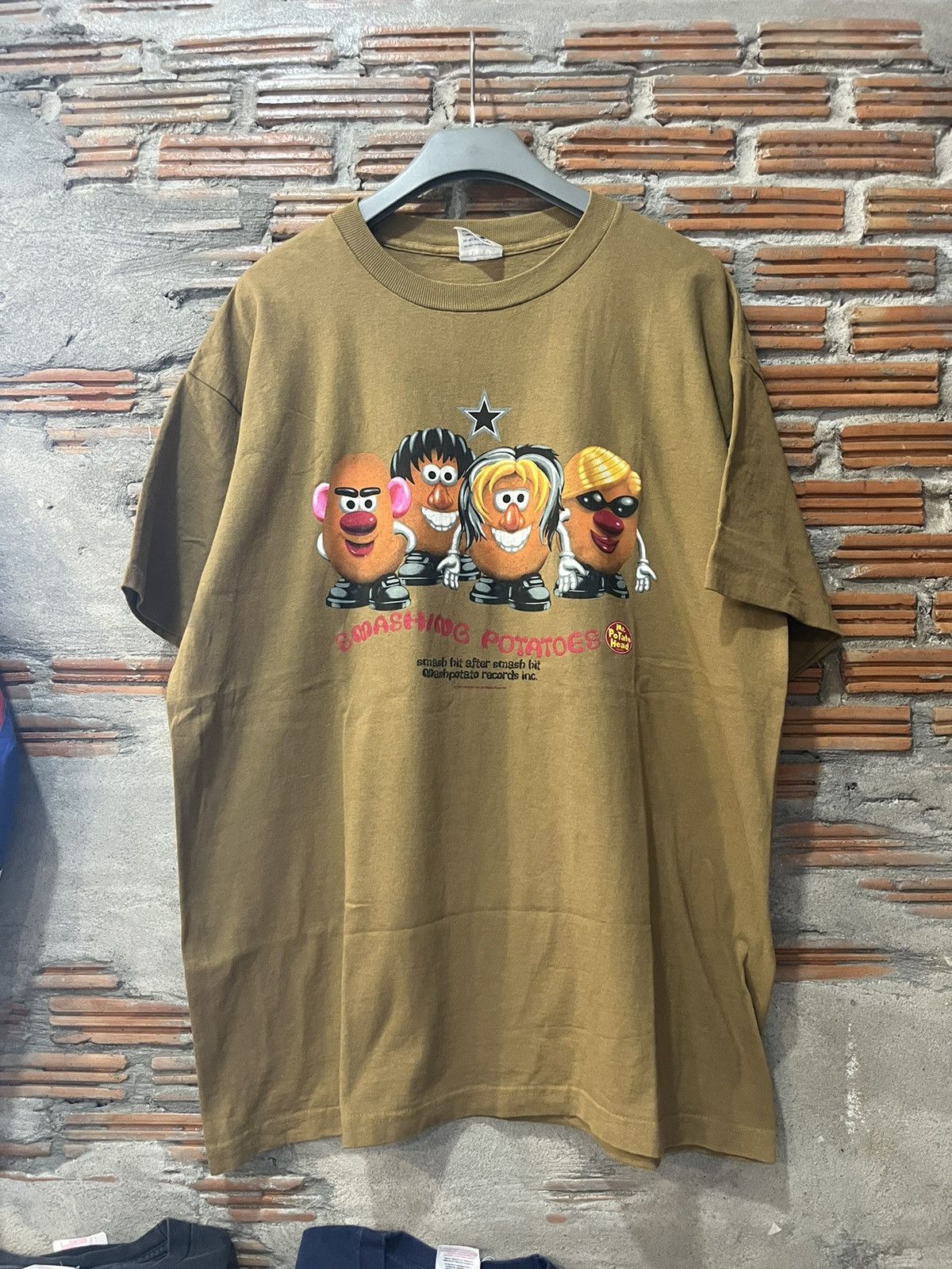 Disney Vintage Smashing Potatoes Mr. Potato Head 1997’s parody Size US XL / EU 56 / 4 - 2 Thumbnail