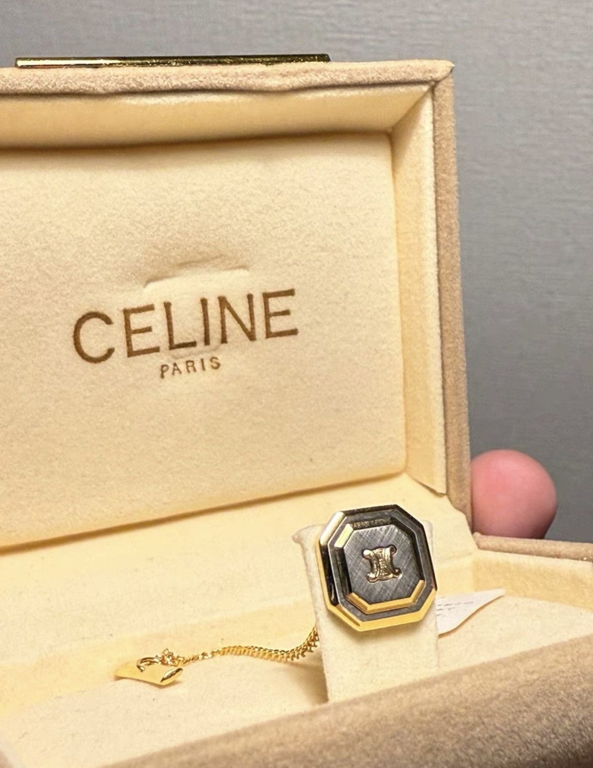 Celine Celine Vintage Tie Tack K24 Size ONE SIZE - 4 Thumbnail