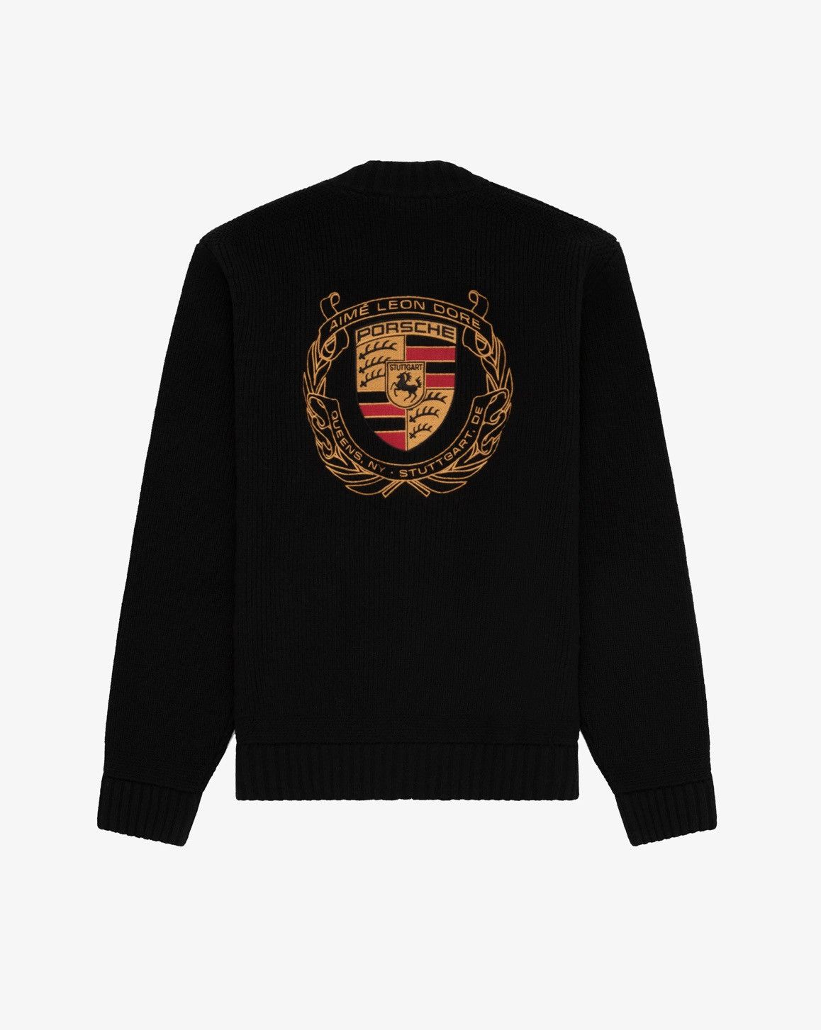 Aime Leon Dore × Porsche Design Aime Leon Dore x Porsche 993 Turbo Wreath Full-Zip Sweater Size US M / EU 48-50 / 2 - 2 Thumbnail