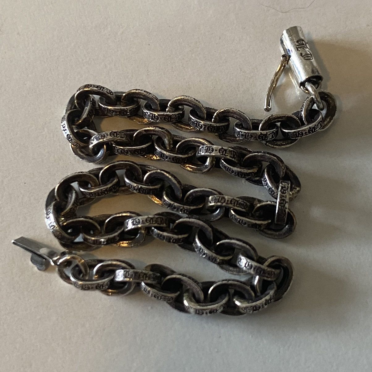 Chrome Hearts Chrome Hearts Paper Chain Bracelet 8.5” Size ONE SIZE - 6 Thumbnail