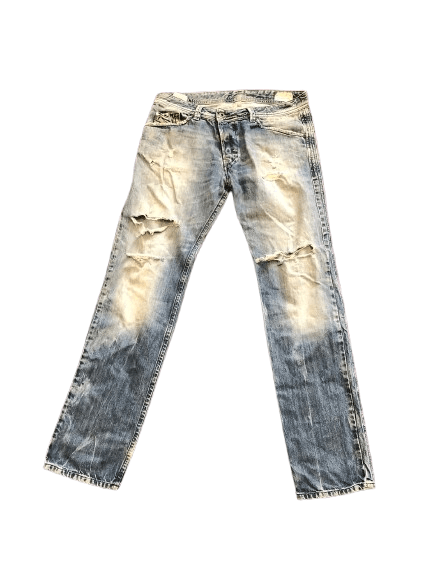 Diesel Vintage Diesel Darron Distressed Denim Jeans Size 34 Size US 34 / EU 50 - 1 Thumbnail