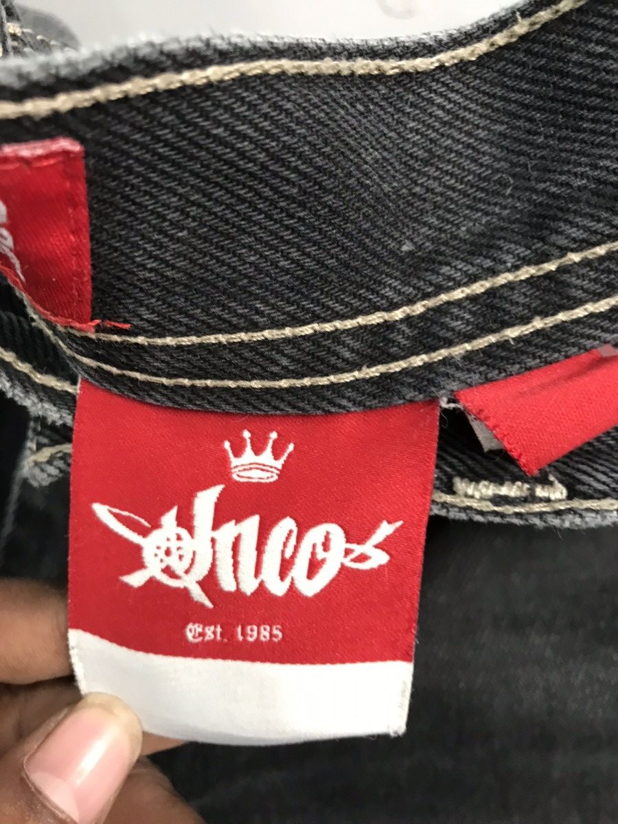 JNCO × Southpole × Vintage Vintage Jnco 90s crown embroidered denim Size US 29 - 7 Thumbnail