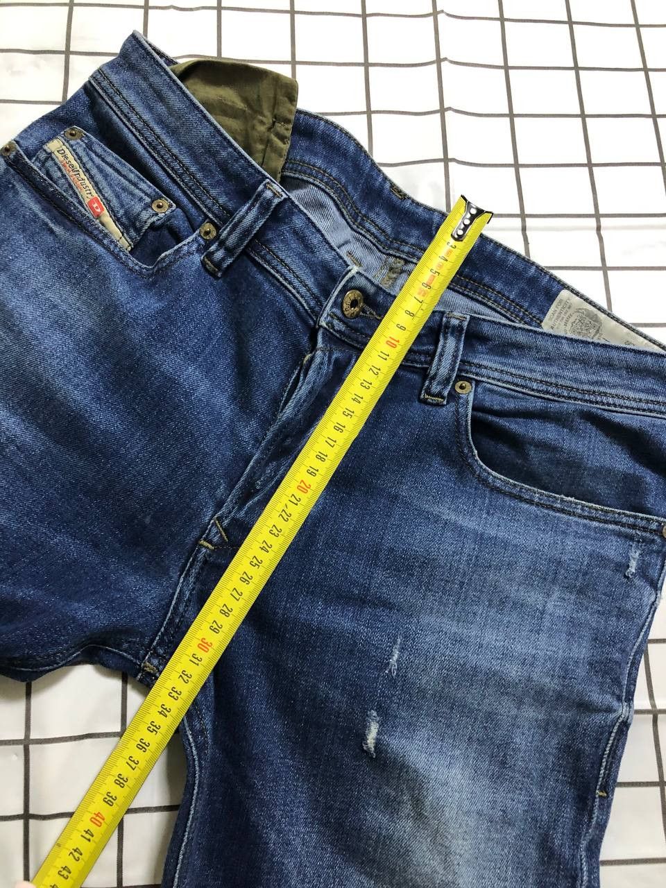 Diesel Diesel Industry Safado Slim Straight Acid Wash Denim Jeans Size US 32 / EU 48 - 11 Thumbnail