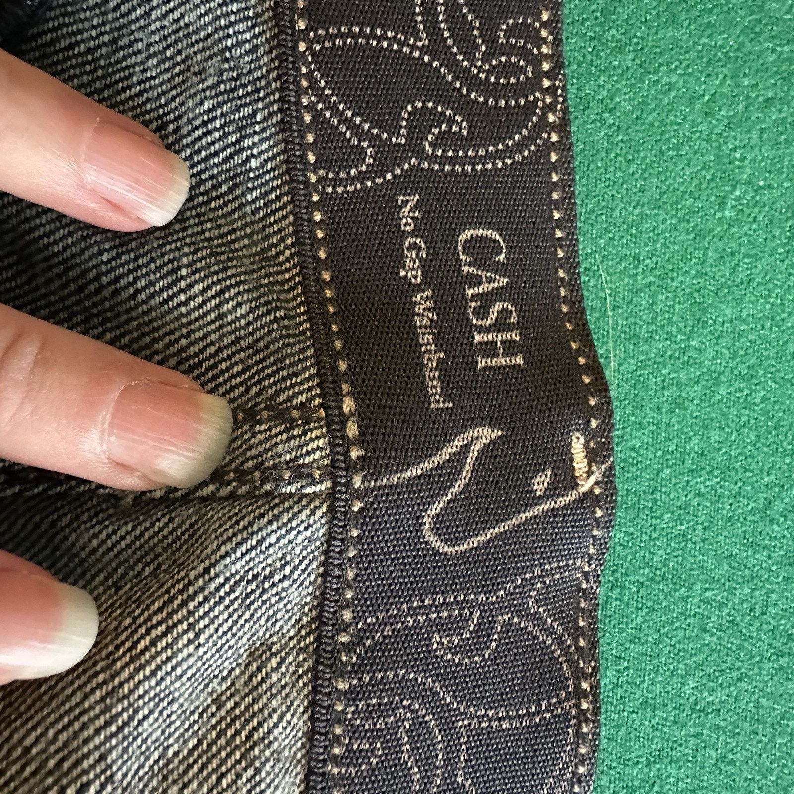 Wrangler Wrangler Cash Women’s No Gap Jeans 11/12 x 34 Dark Wash NWT Size 34" / US 12 / IT 48 - 6 Thumbnail