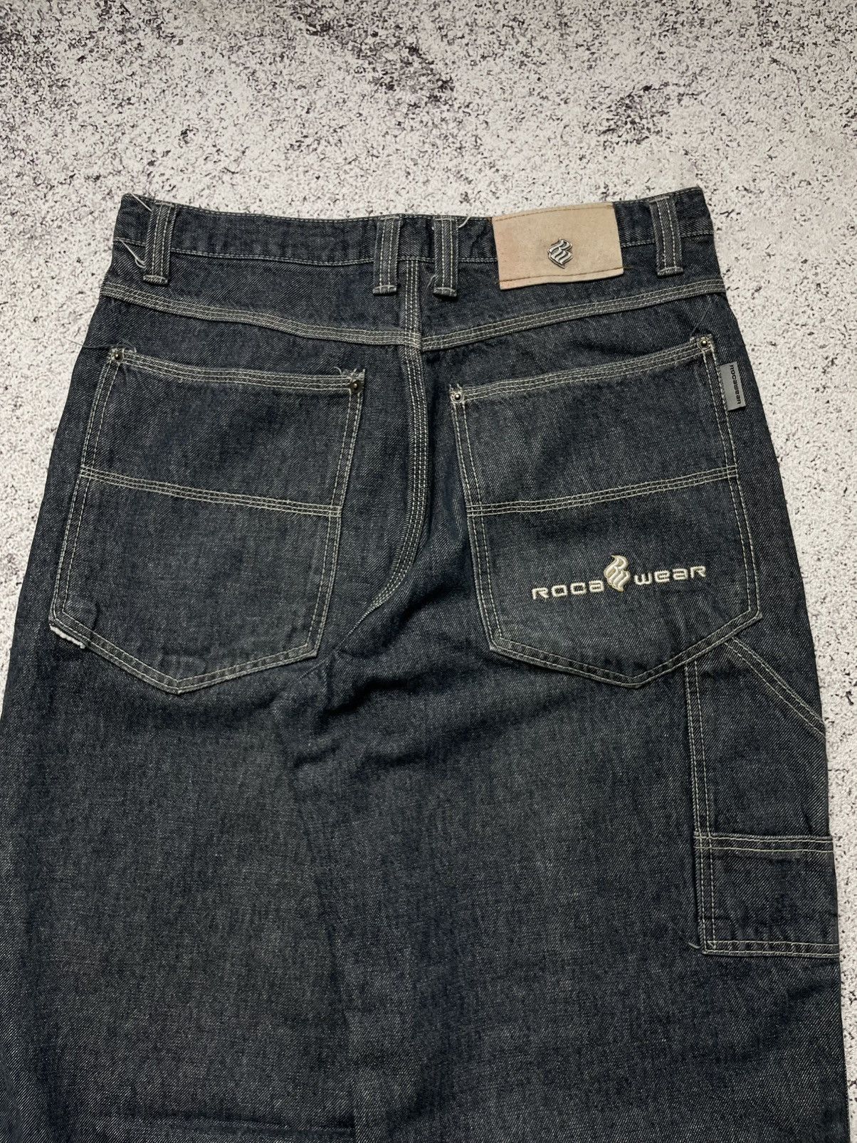 JNCO 2000s Rocawear - Hiphop y2k Baggy Jeans Tupac Size US 33 - 1 Thumbnail