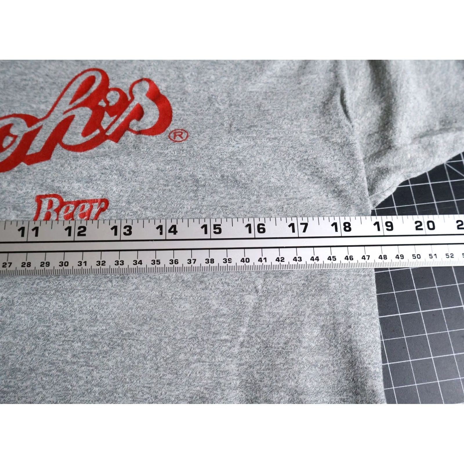 Vintage VINTAGE Stroh's Beer T-Shirt Mens Large Gray 80s Retro Logo 80s City Short Sleeve Crew Neck Cotton Blend Polyester Single Stitch Medallion Tag Size US S / EU 44-46 / 1 - 5 Thumbnail