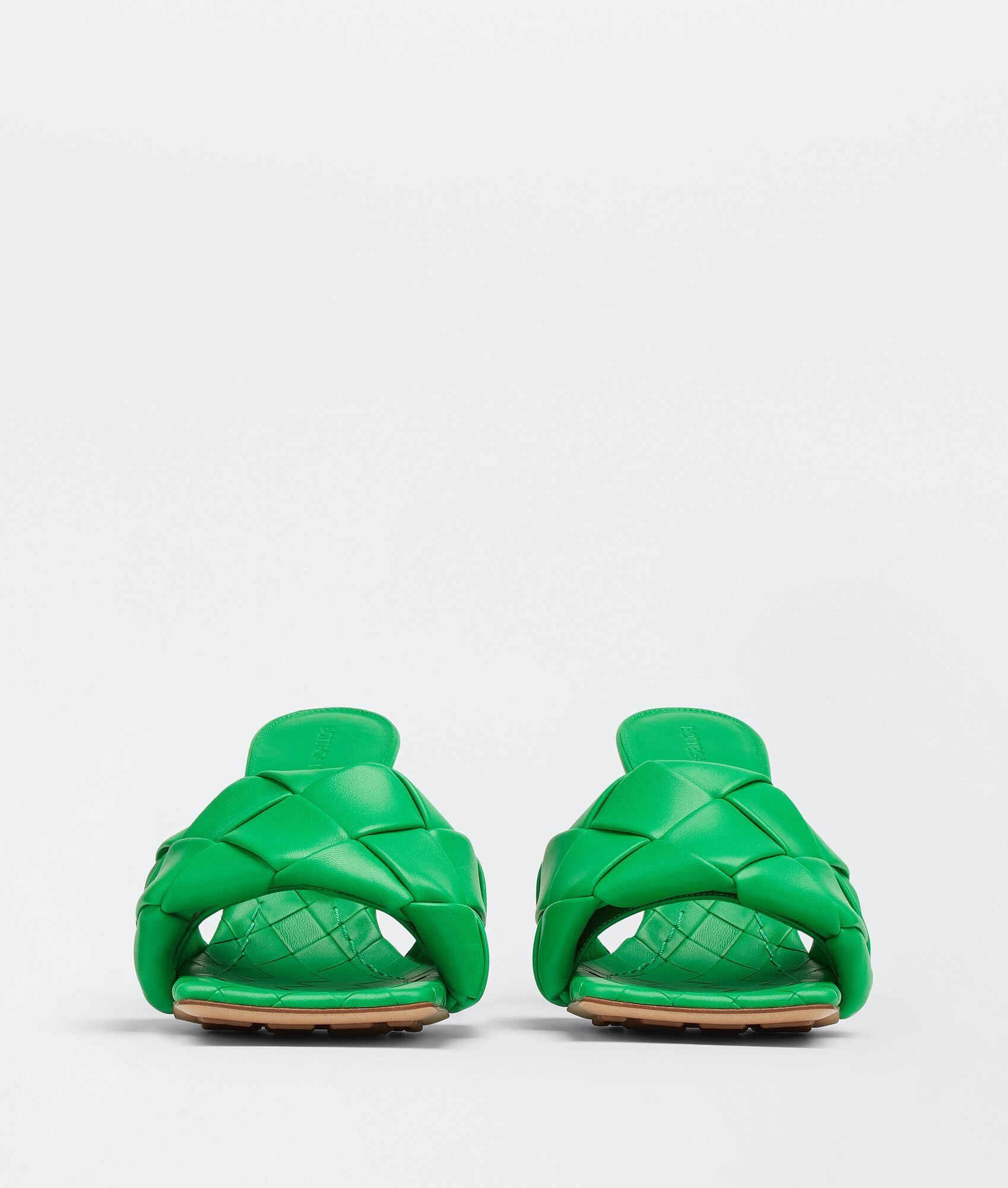 Balenciaga o1bcso1str0425 Lido Mules in Grass Size US 8.5 / IT 38.5 - 2 Thumbnail