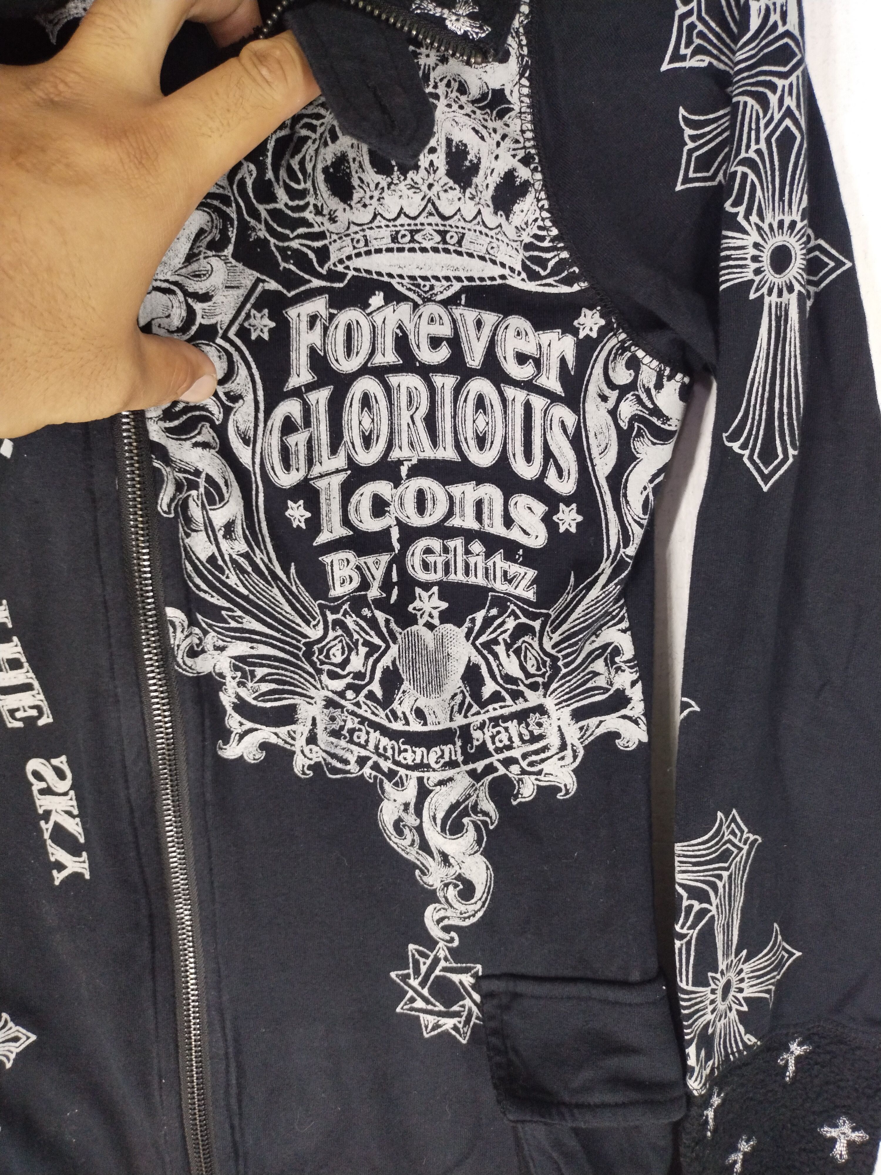 Japanese Brand GHTZ Japanese Punk If Six Was Nine Hoodie Size M / US 6-8 / IT 42-44 - 12 Thumbnail