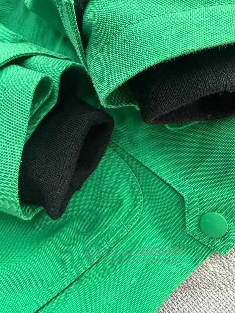 Balenciaga Balenciaga Classic Green Windbreaker Jacket Size XS / US 0-2 / IT 36-38 - 5 Thumbnail