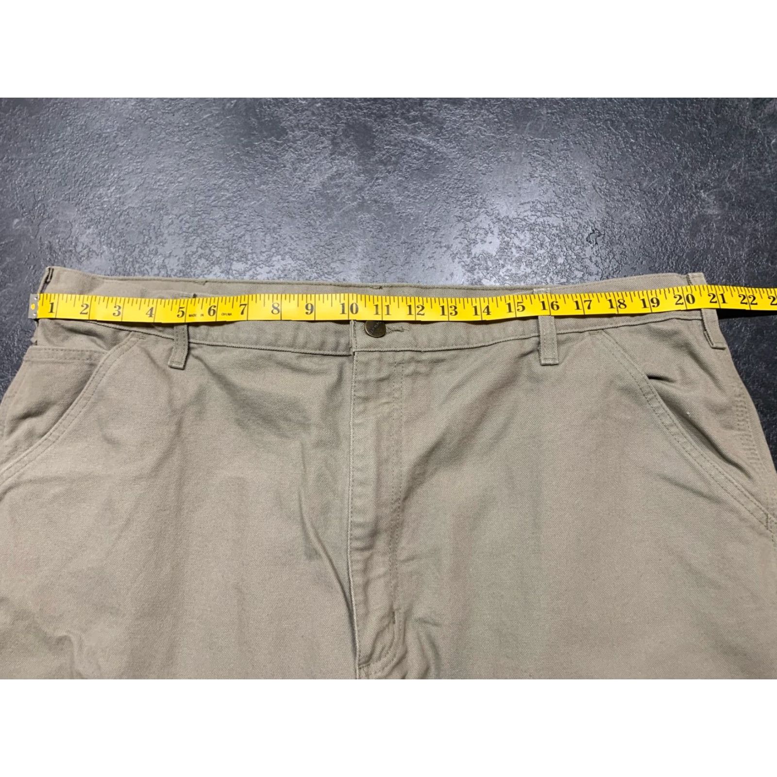 Carhartt Carhartt Mens Work Pants Size 42x31 Extra Large XL Washed Duck Utility Size US 42 / EU 58 - 5 Thumbnail